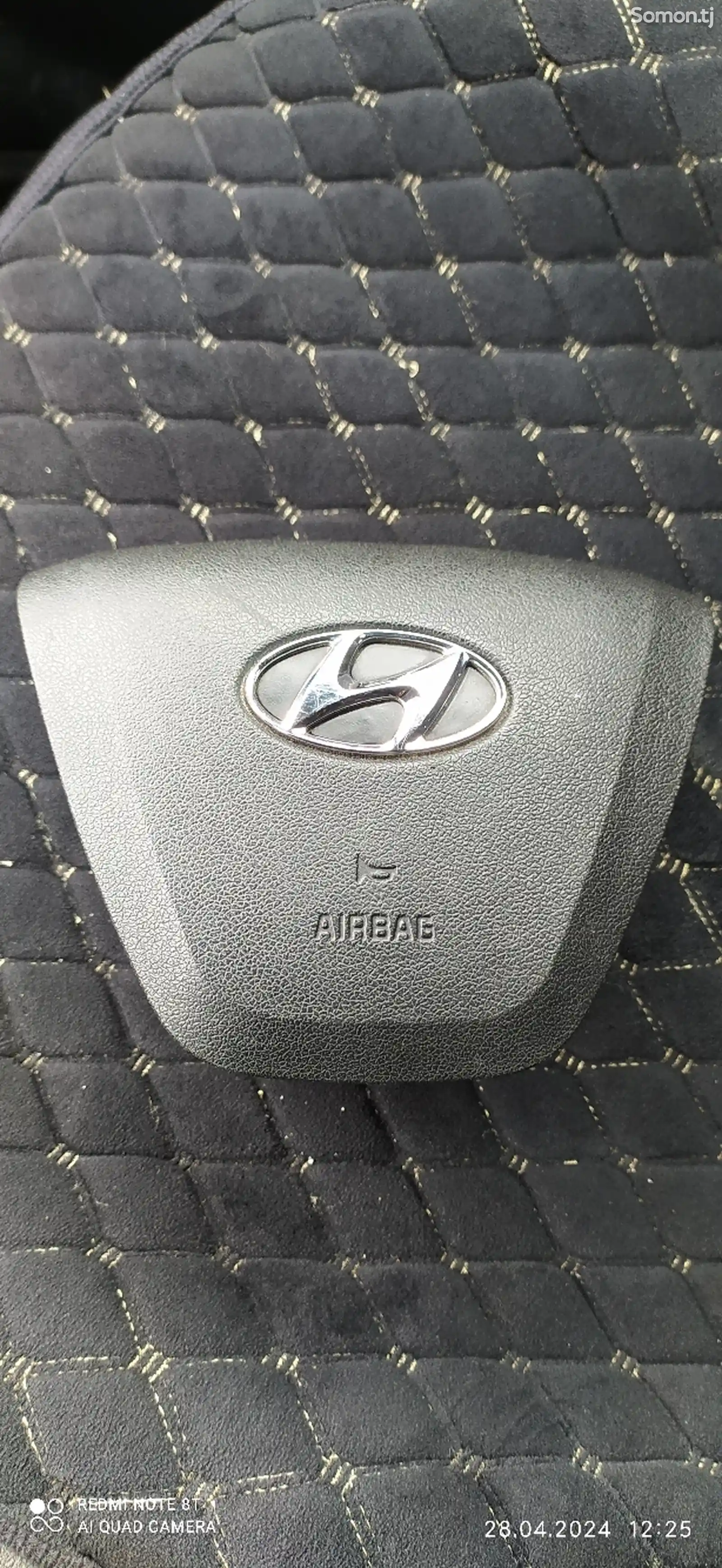 Подушка безопасности водителя на Hyundai Elantra 2017-1