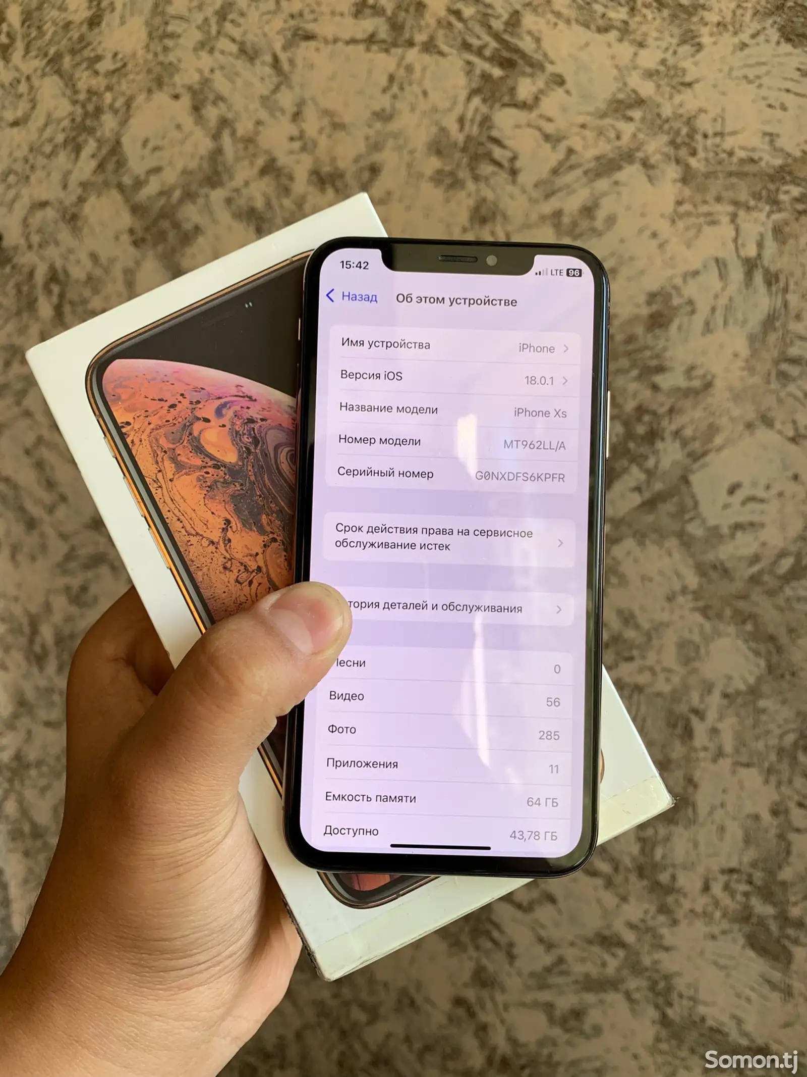 Apple iPhone Xs, 64 gb, Gold-9