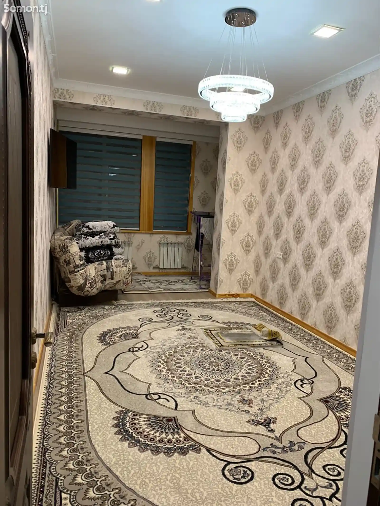 2-комн. квартира, 12 этаж, 63м², И.Сомони-1