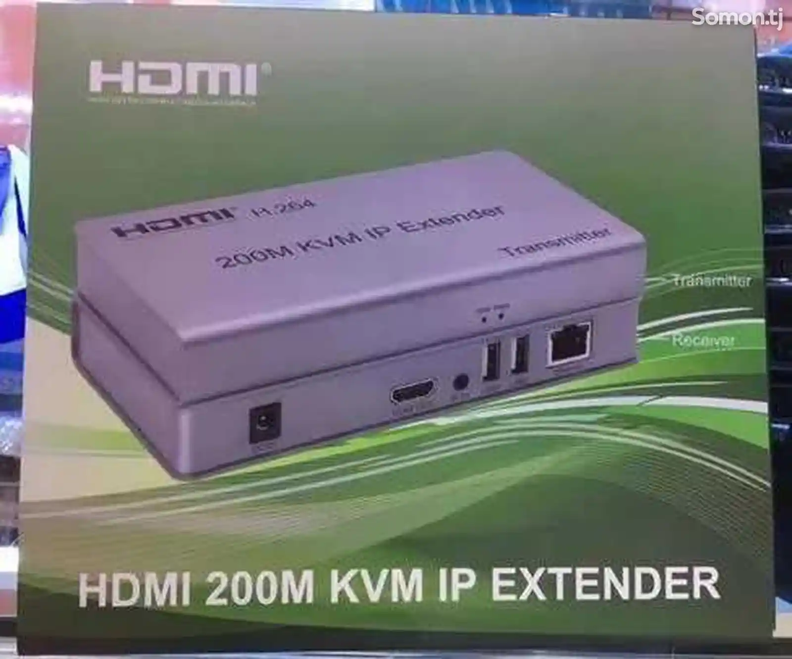 Удлинитель HDMI KVM IP 200m Extender-1
