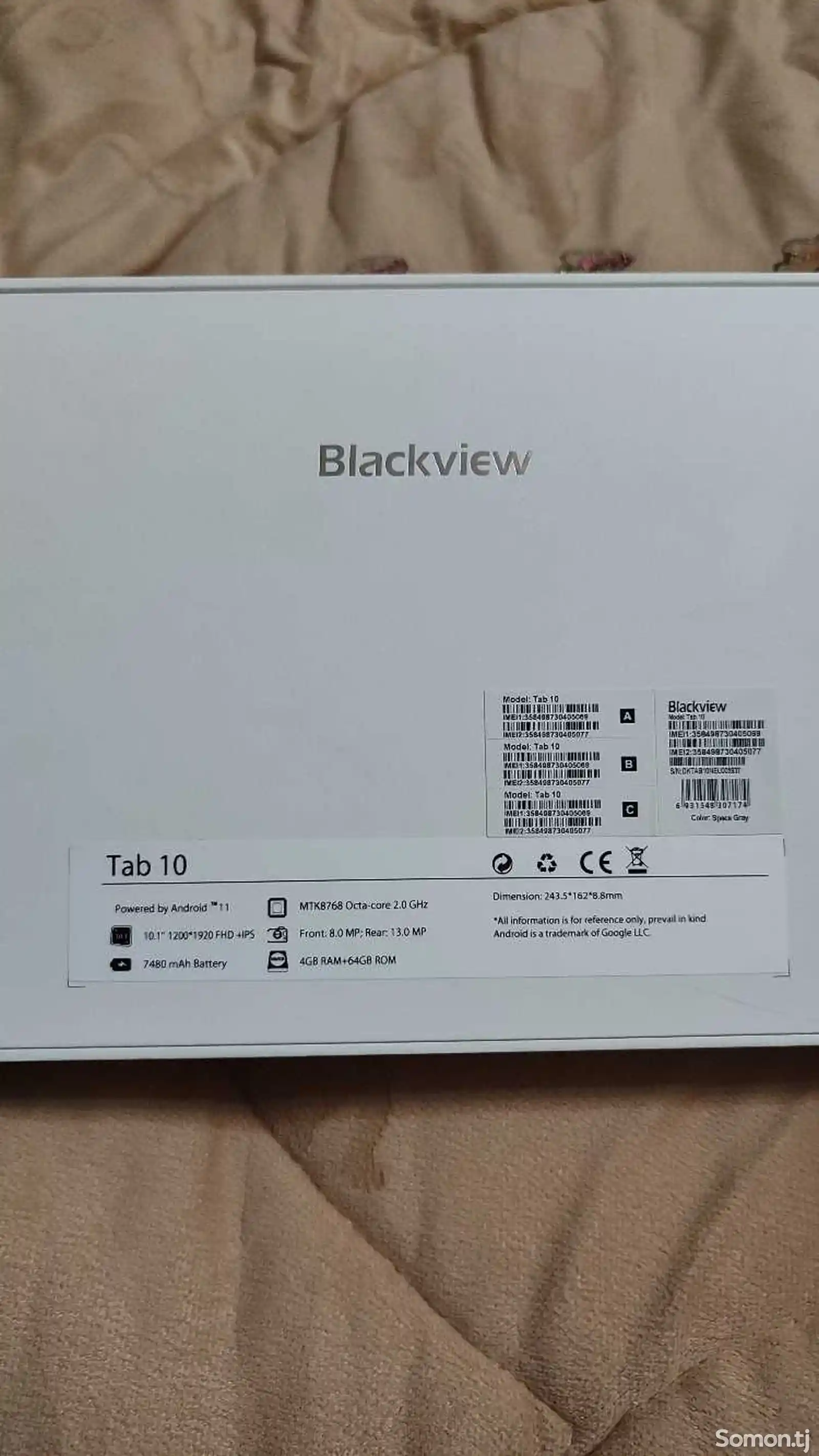 Планшет Blackview Tab 10 4G LTE-4