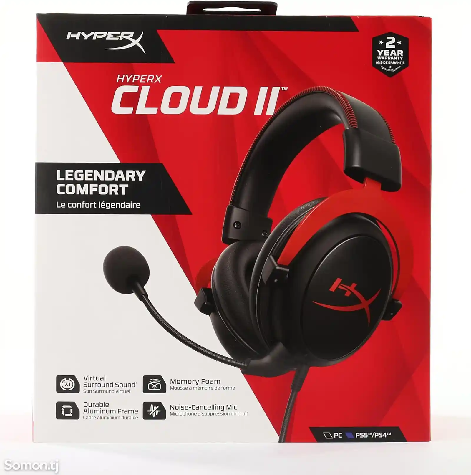 Игровая гарнитура HyperX Cloud II-2