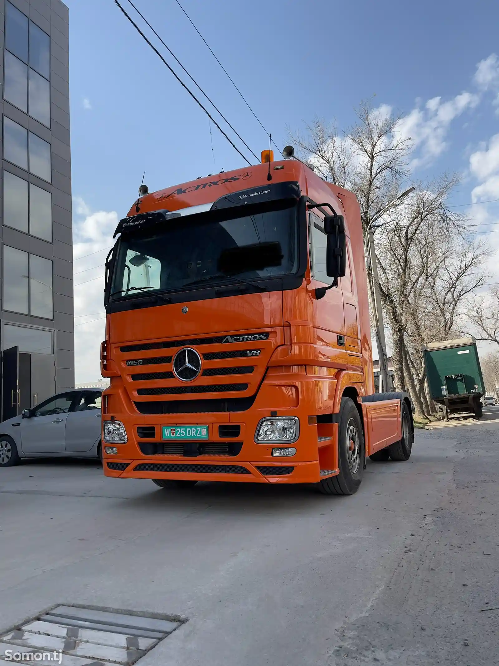 Седельный тягач Mercedes-Benz Actros 1855 V8, 2008-2