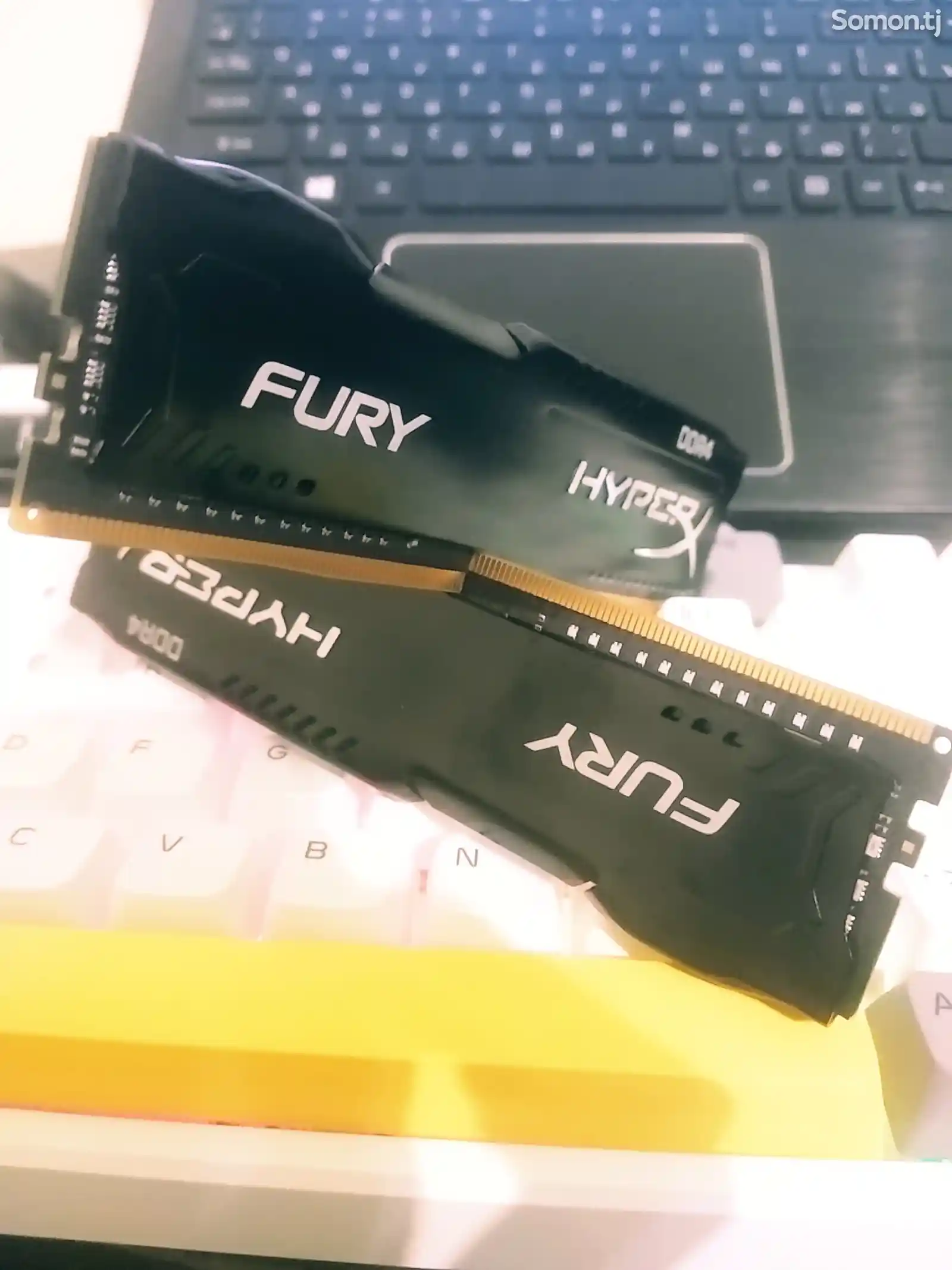 Оперативная память HyperX kingston fury 8Gb 2133MHz DDR4 RAM 2x4 ГБ-1