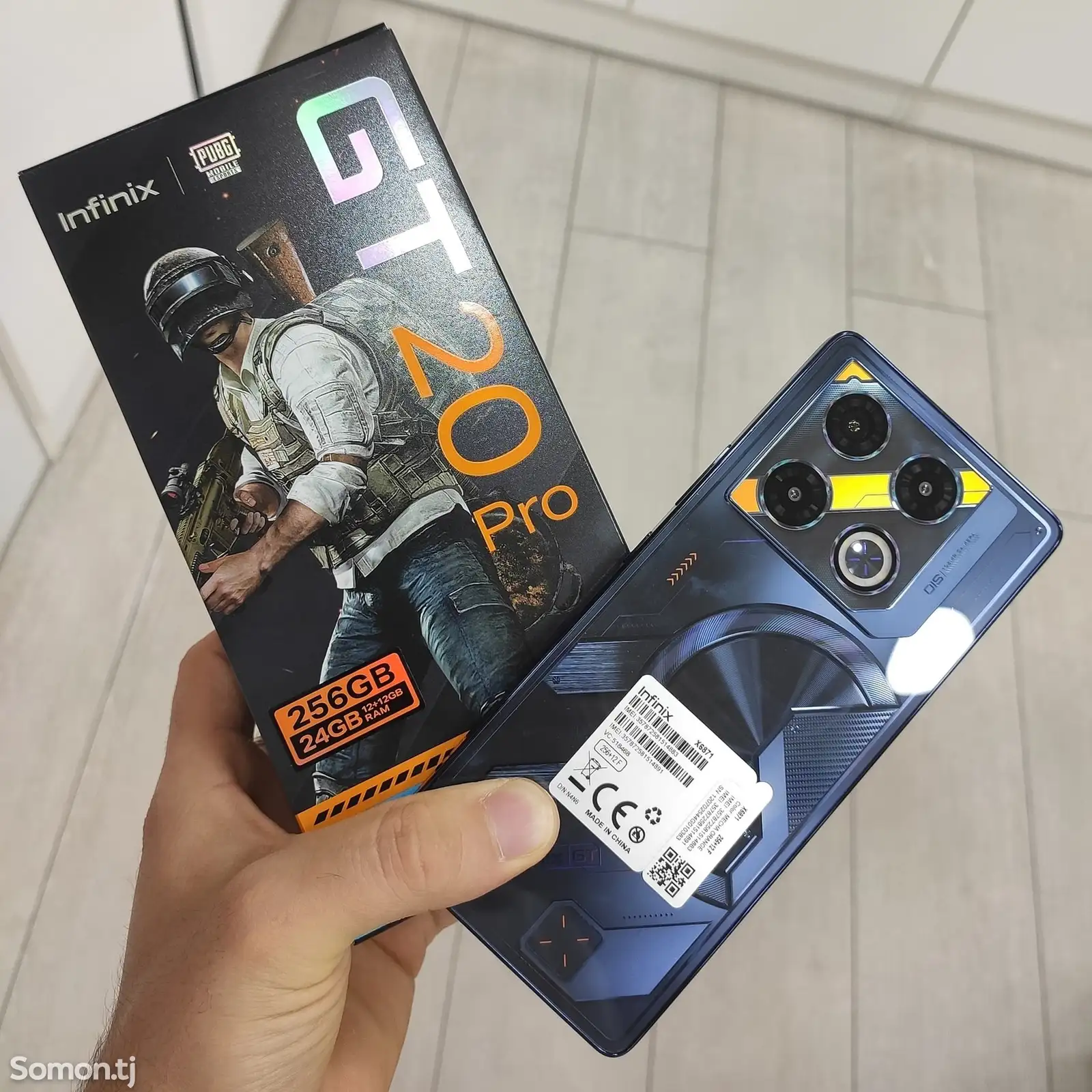 Infinix GT 20 Pro 24/256Gb black-2