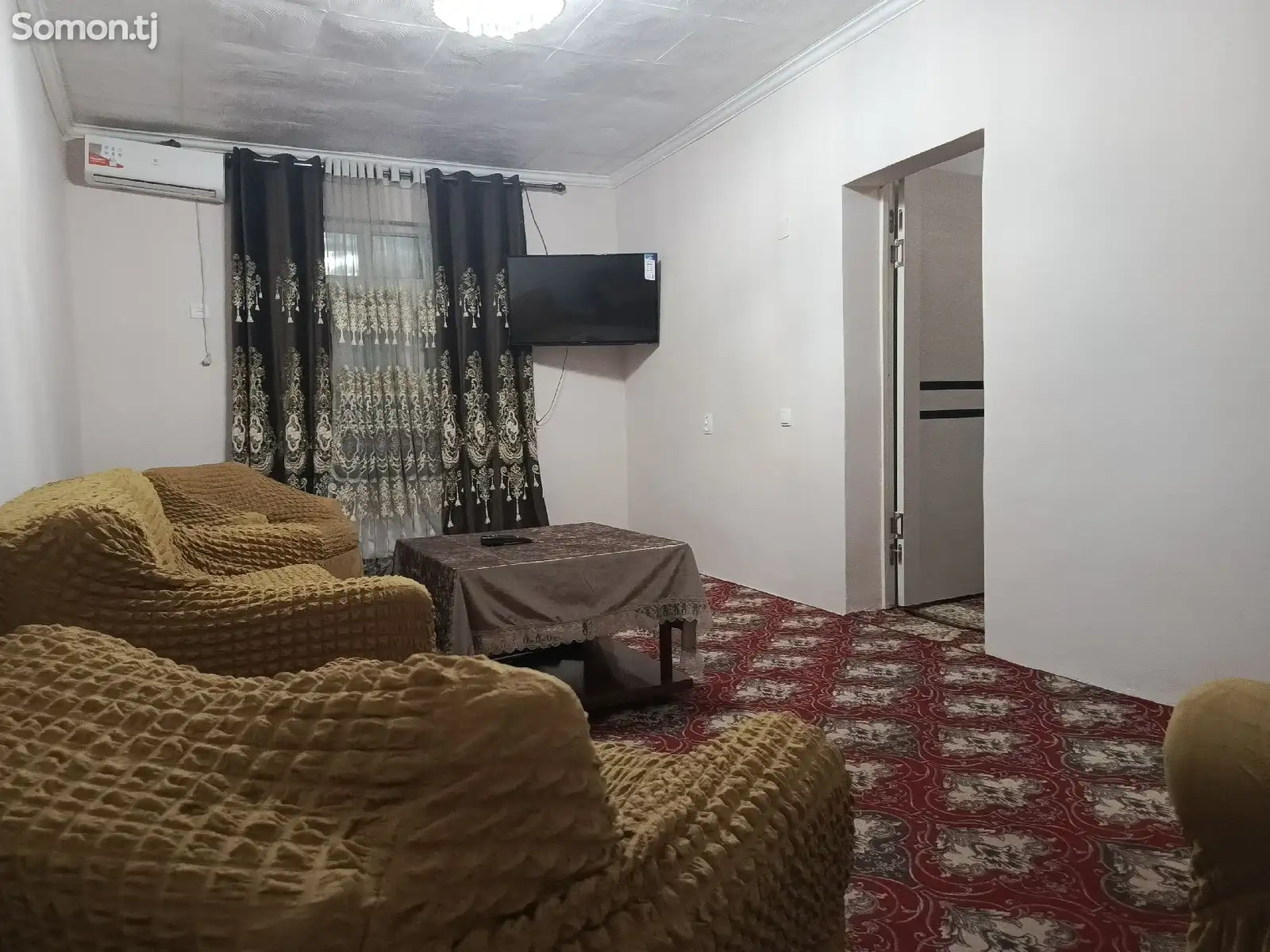 2-комн. квартира, 1 этаж, 70м², Шохмансур-1