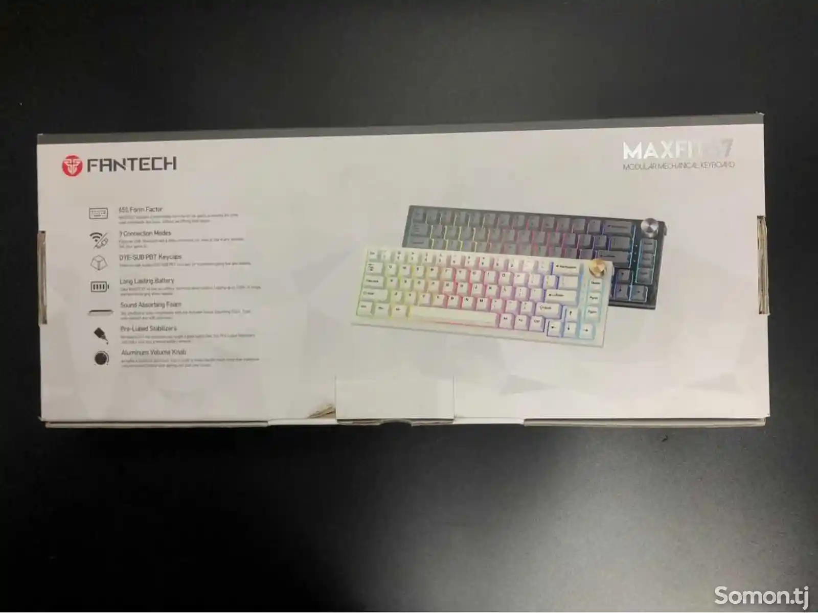 Беспроводная клавиатура Fantech Maxfit 67 с подсветкой RGB-5