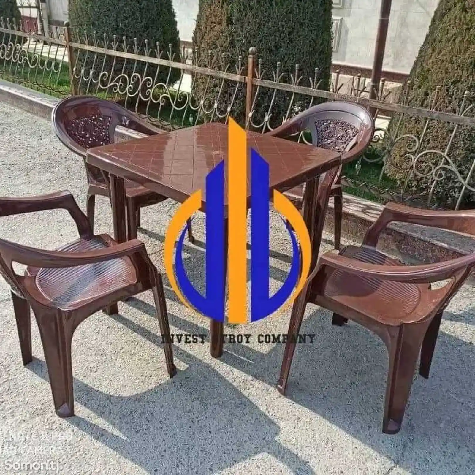 Стол и стулья комплект Elegant-1
