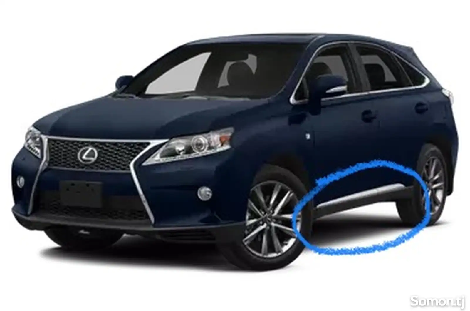 Нижний никель двери для LEXUS RX350 2010-15-1