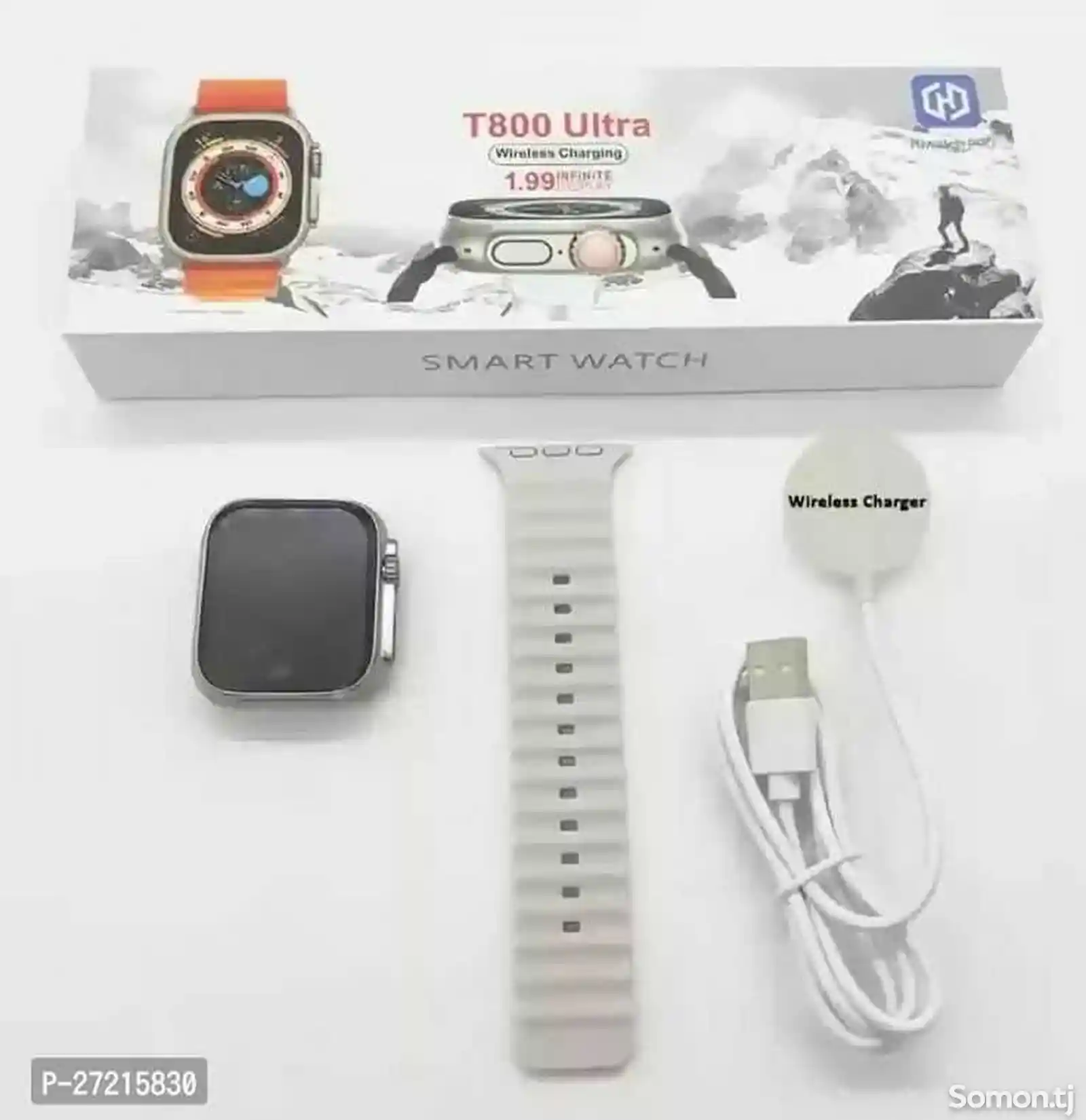Смарт часы Smartwatch T 800 ultra-2