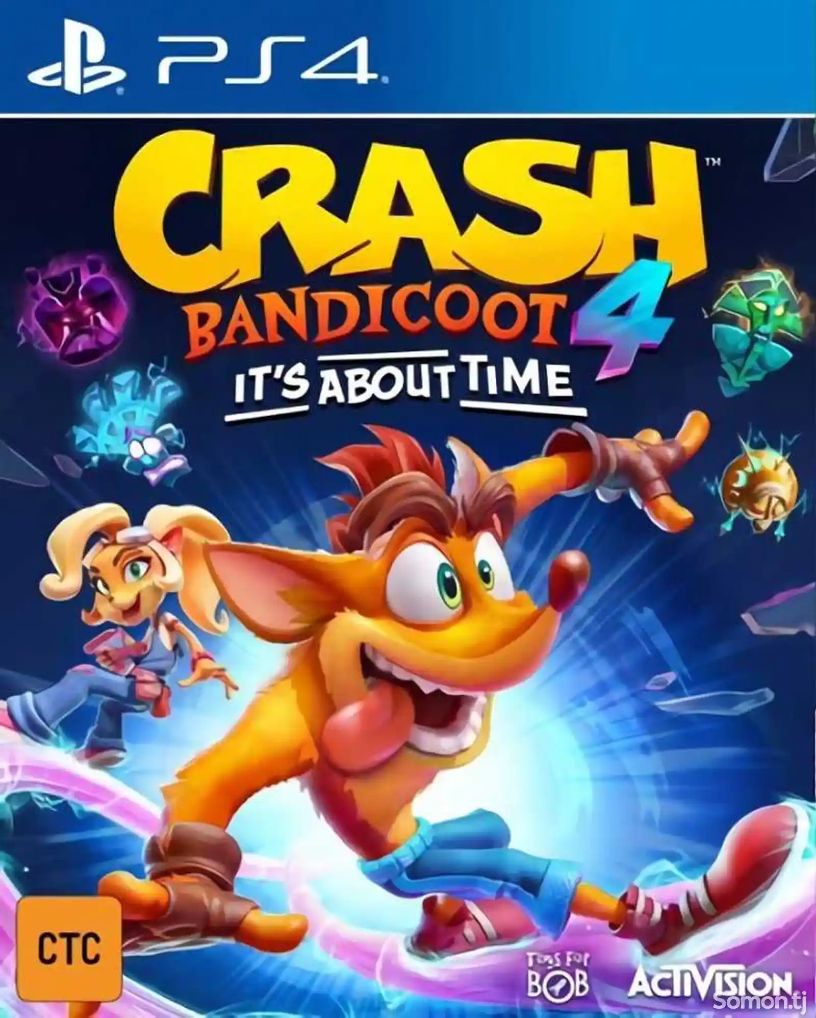 Игра Crash bandicoot 4 its about PS-4 / 5.05 / 6.72 / 7.02 / 7.55 / 9.00 /-1