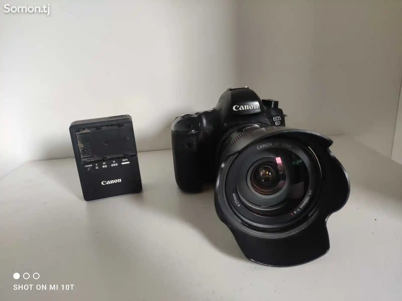 Фотоаппарат Canon 6D с объективом 24-105 mm f/4-2