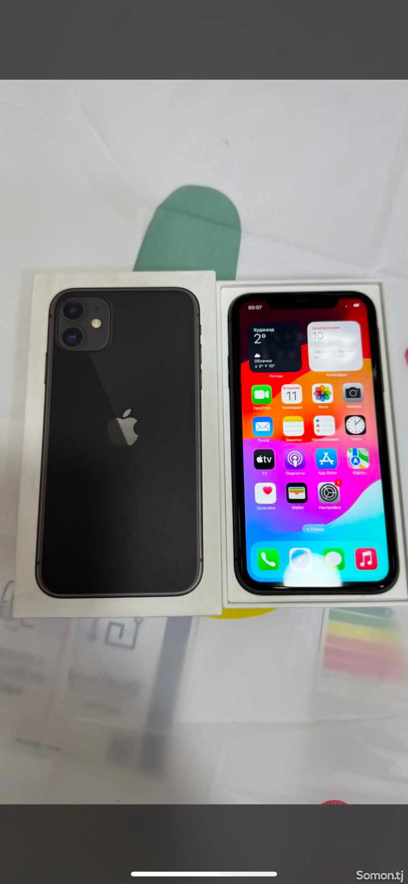 Apple iPhone 11, 64 gb, Black-1