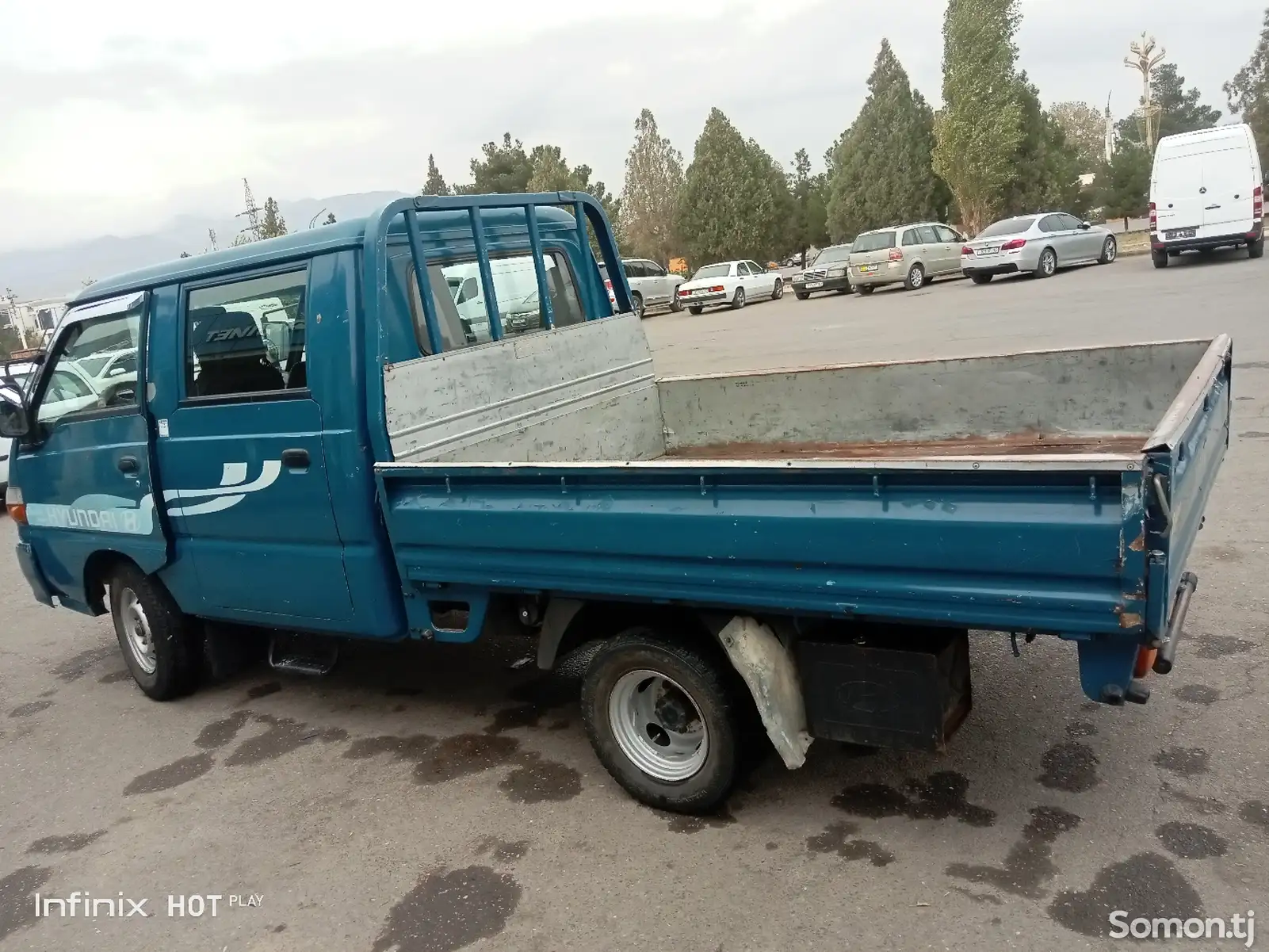 Бортовой автомобиль Hyundai Porter, 2003-3