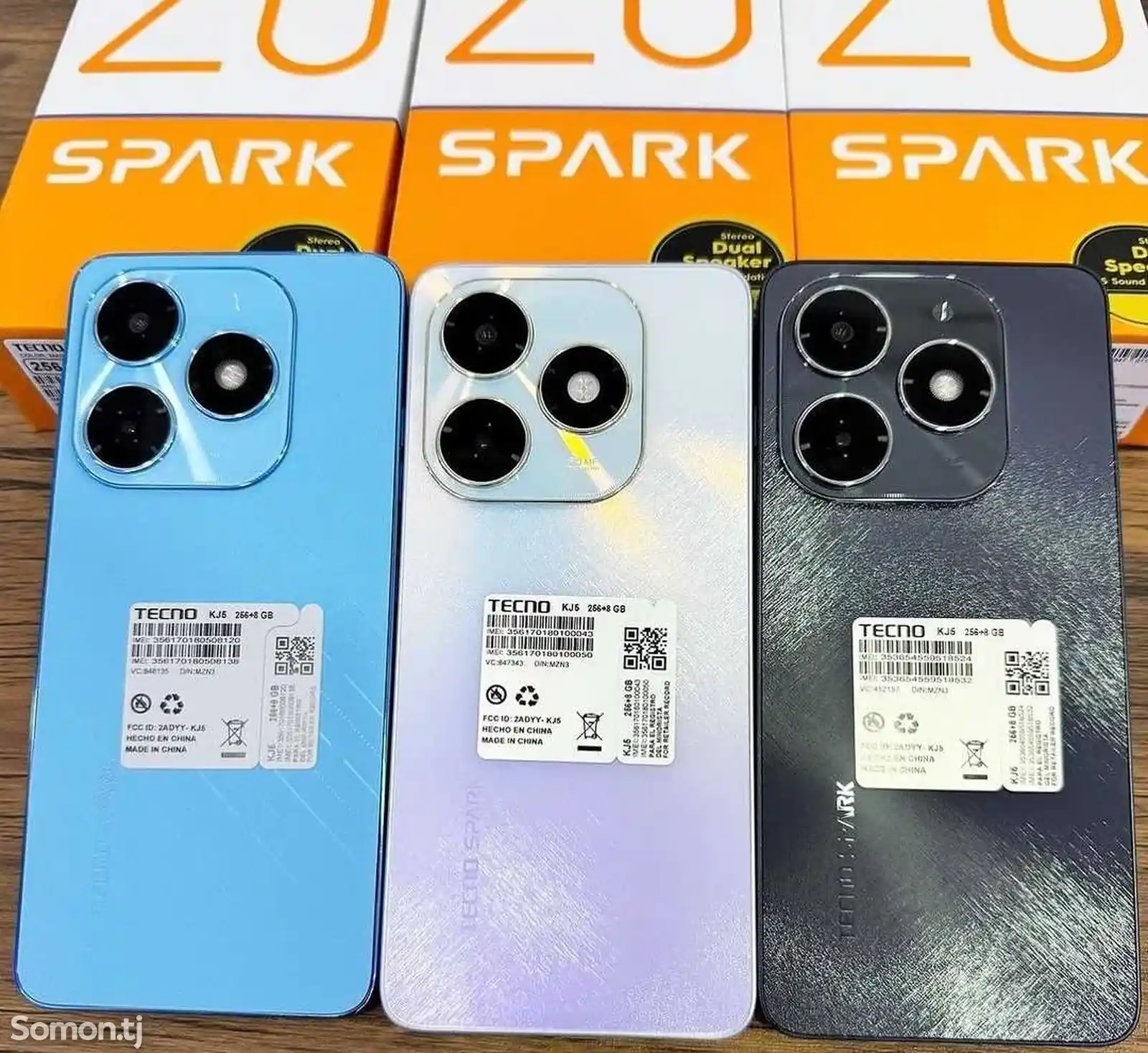 Tecno Spark 20 8+8/128Gb blue-1