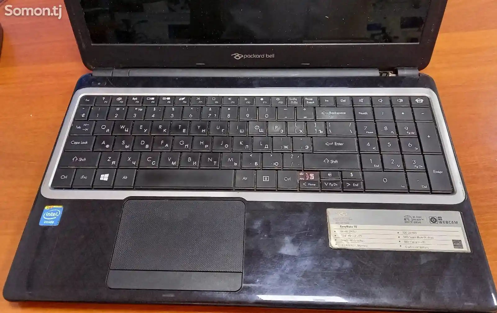 Ноутбук асег Packard Beel V5WT2-4