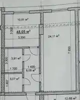 2-комн. квартира, 5 этаж, 48 м², Дурахшон, Шабчарог, Лохути-7