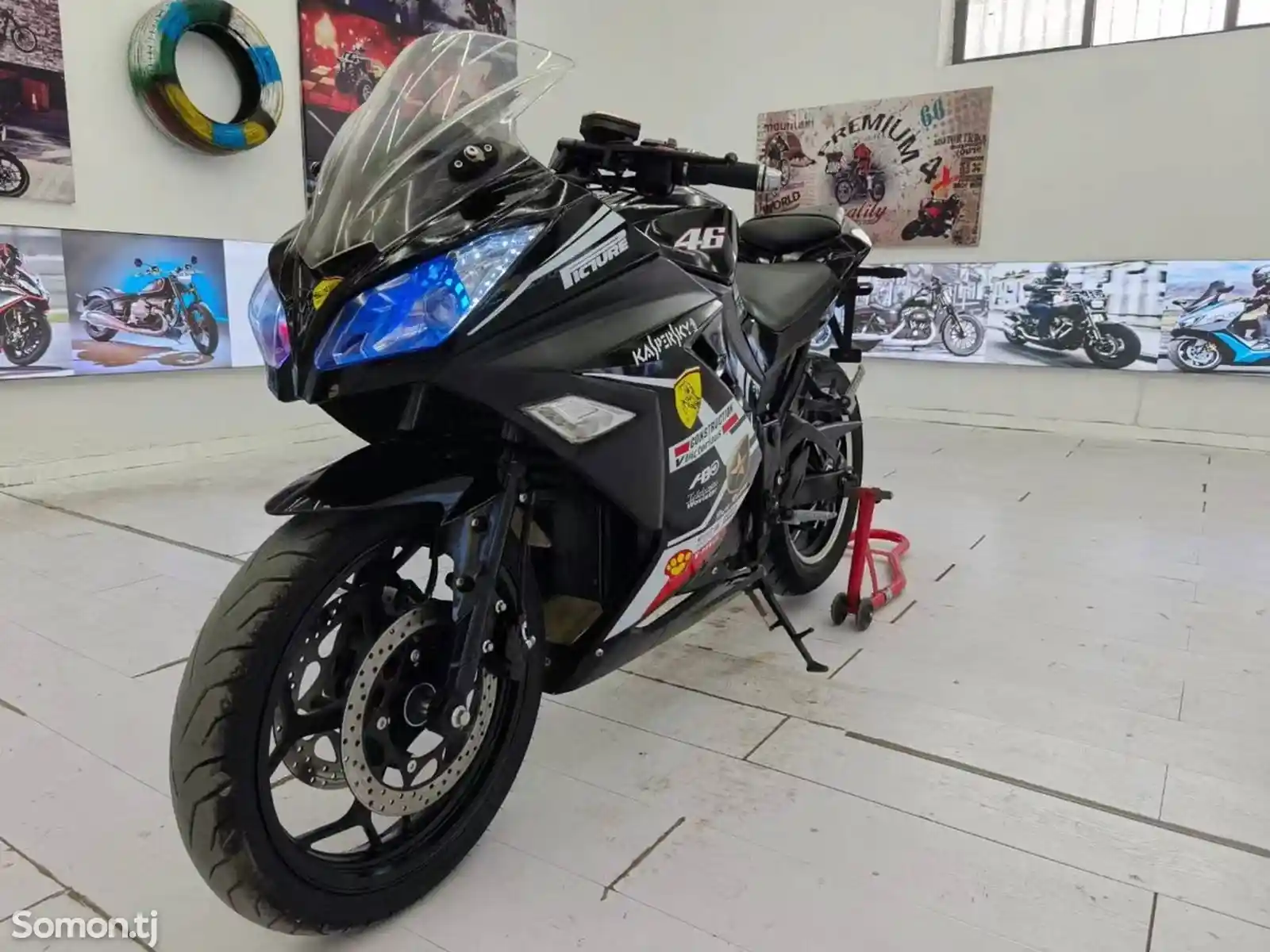 Электромотоцикл Kawasaki ninja 72/20-2