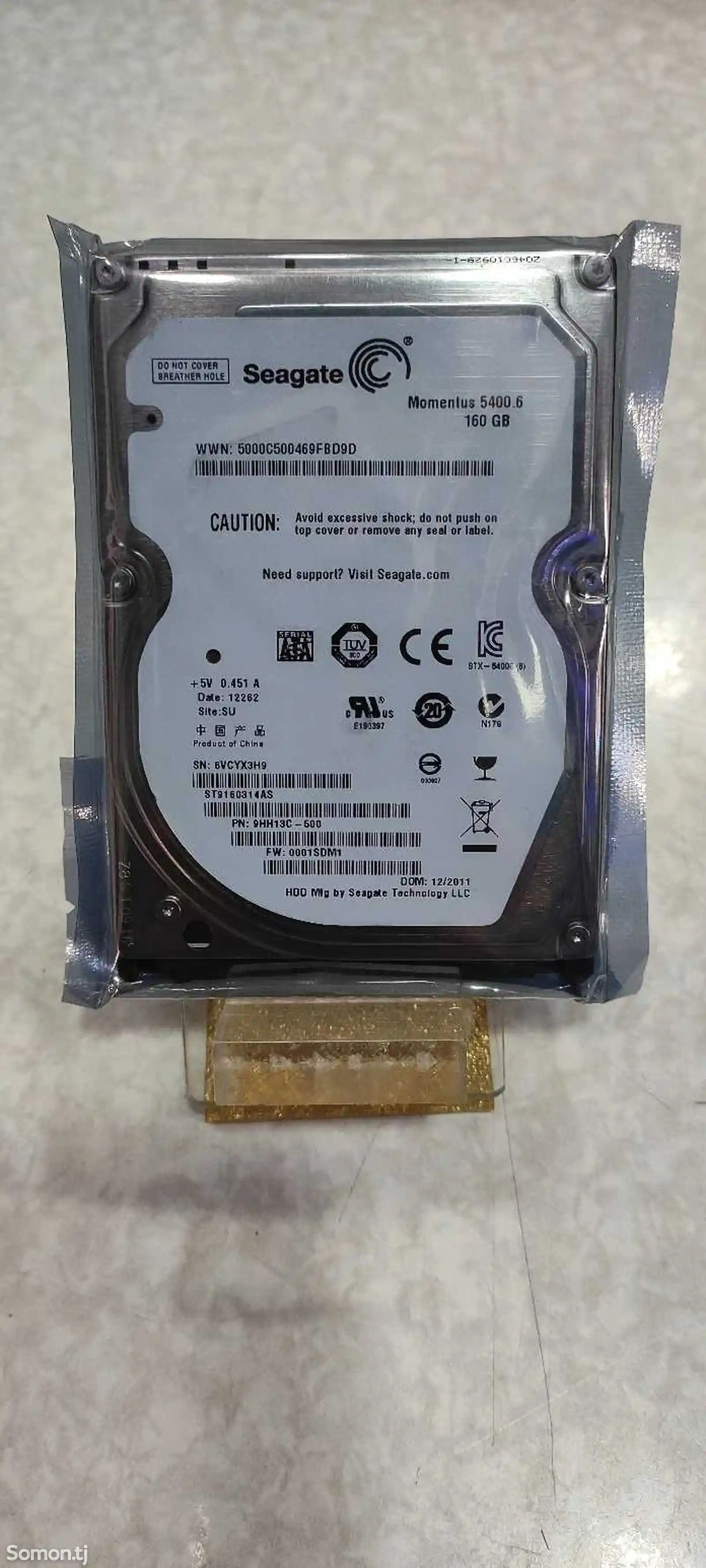 Жесткий диск HDD for notebook 160gb-2
