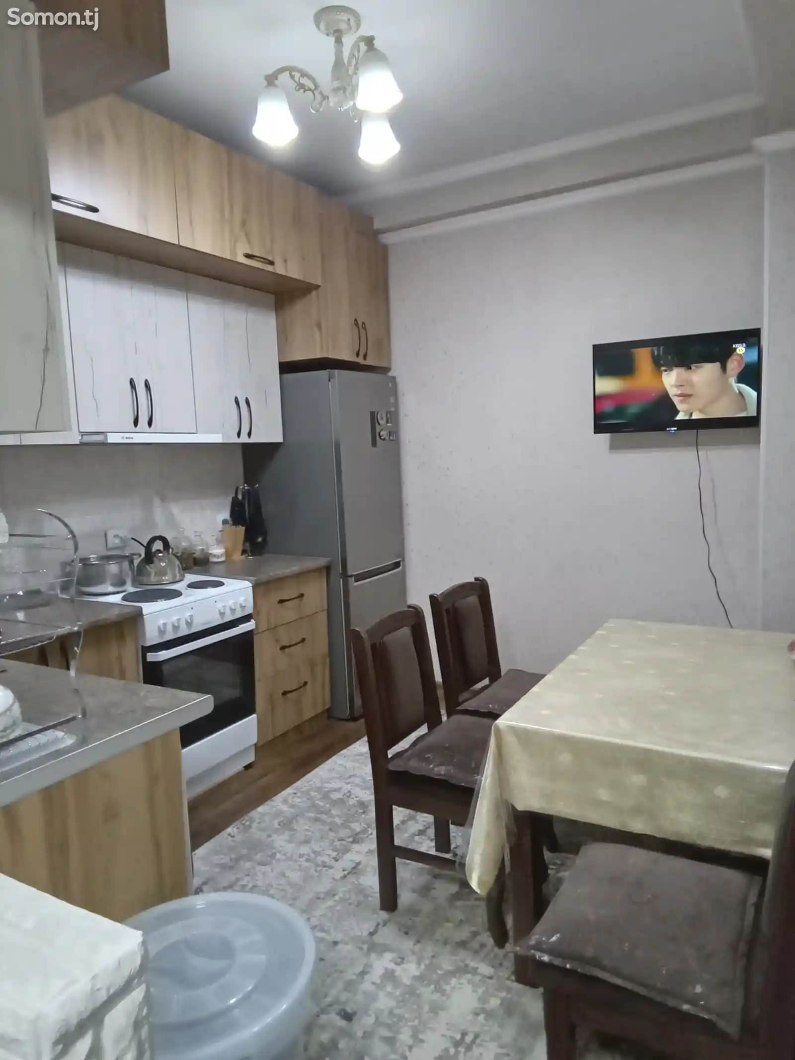 2-комн. квартира, 6 этаж, 54 м², Сомониён-8