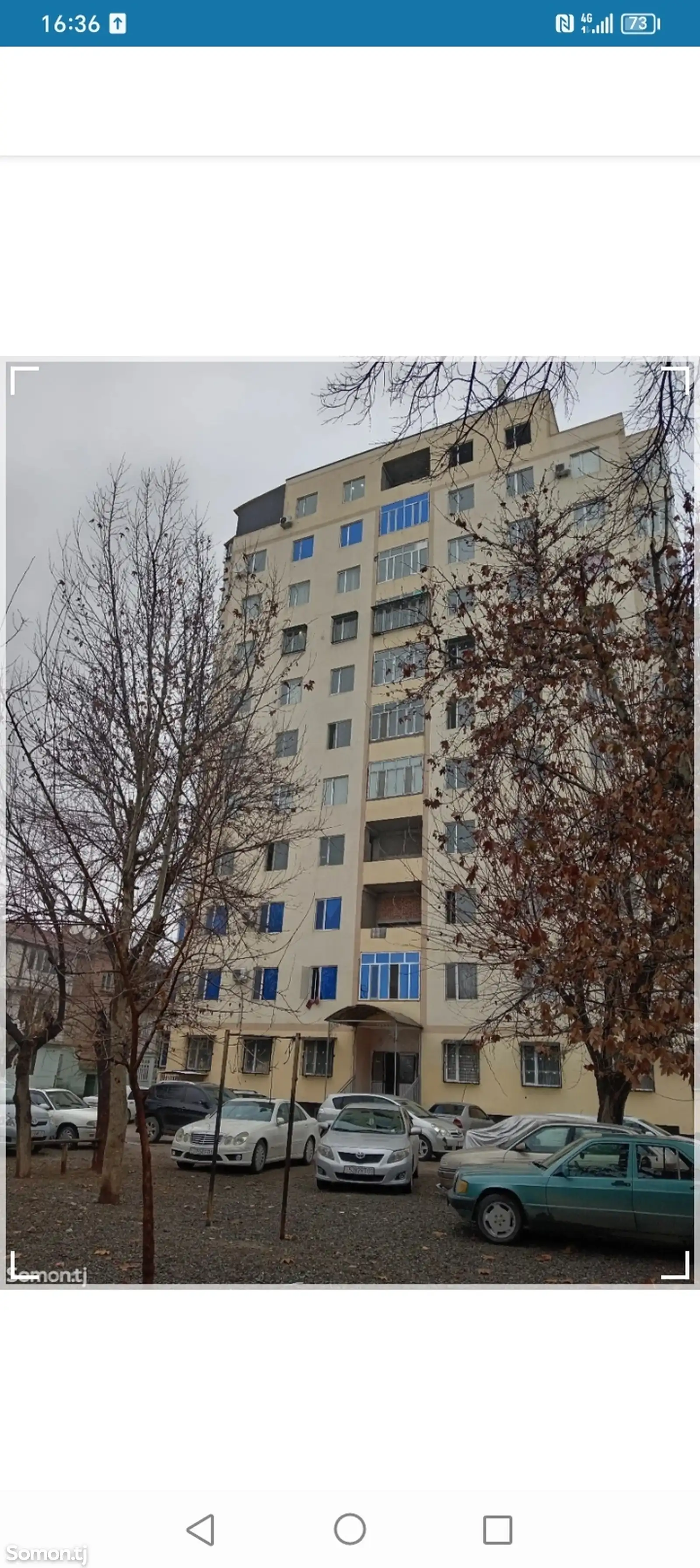 2-комн. квартира, 10 этаж, 46 м², бозори Фаравон-1