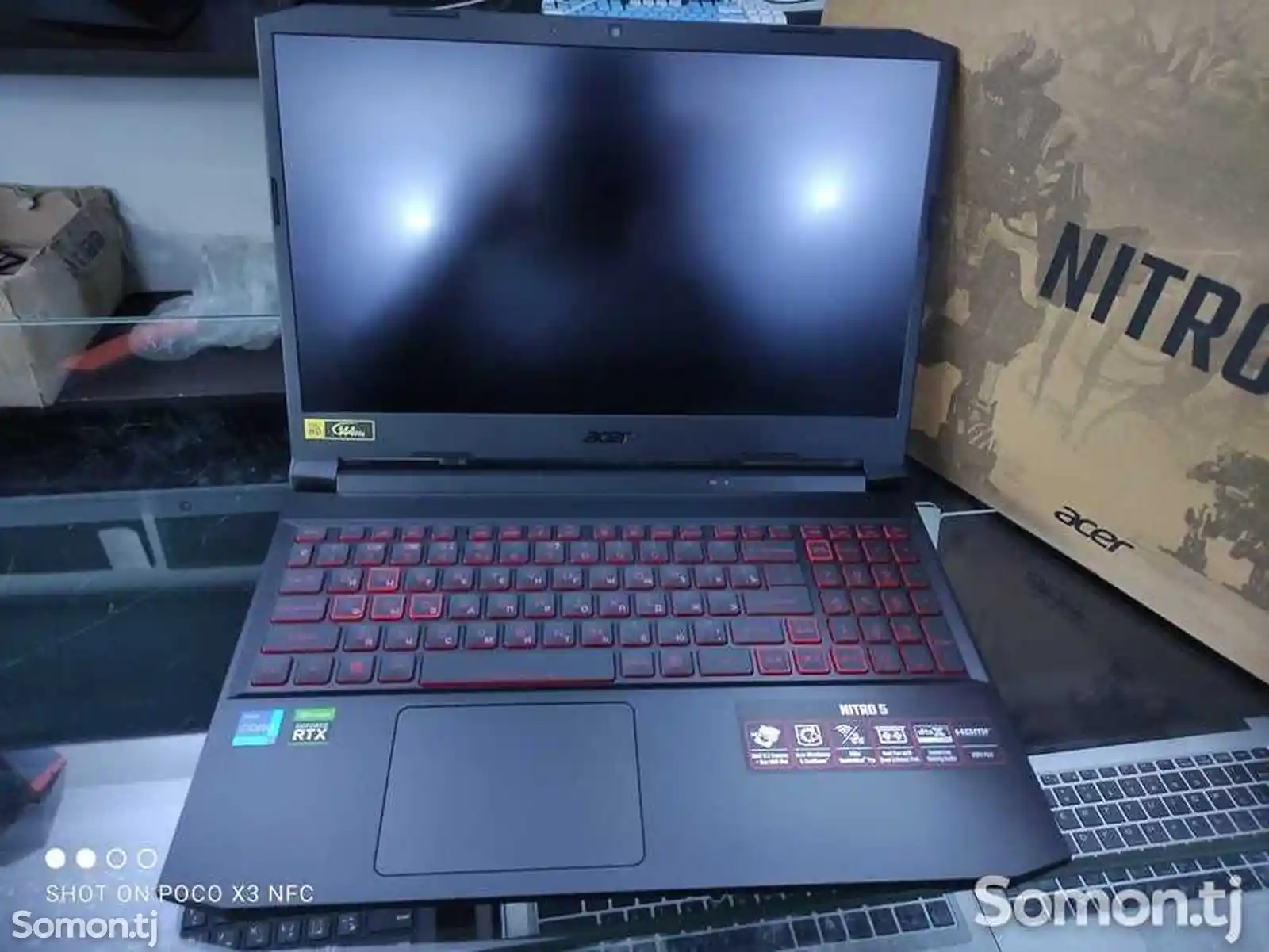 Игровой Ноутбук Acer Nitro 5 AMD Ryzen 7 5800H / RTX 3060 6GB-4