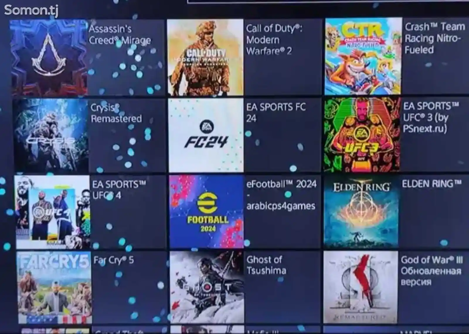 Игровая приставка PlayStation 4 + 25 игр + 2 джойстика в аренду-1