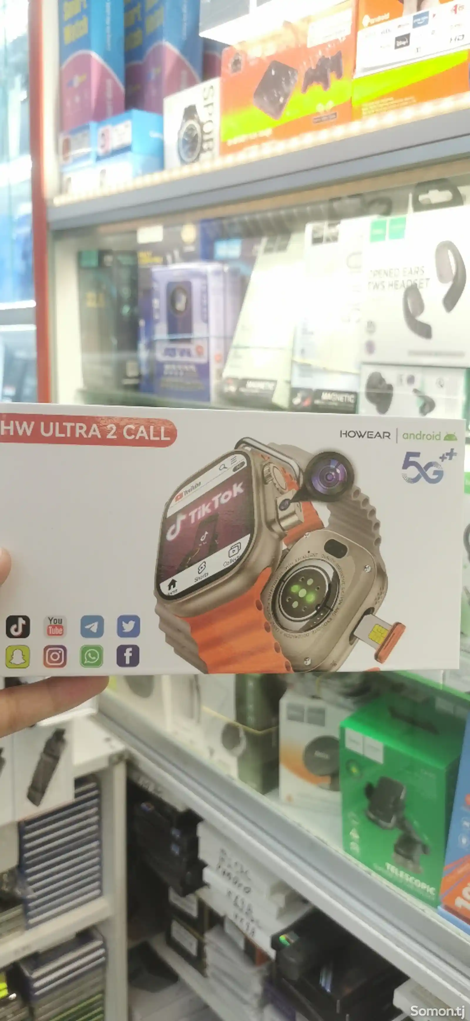 Смарт часы с сим-карта HW Ultra двойной камера Android-12