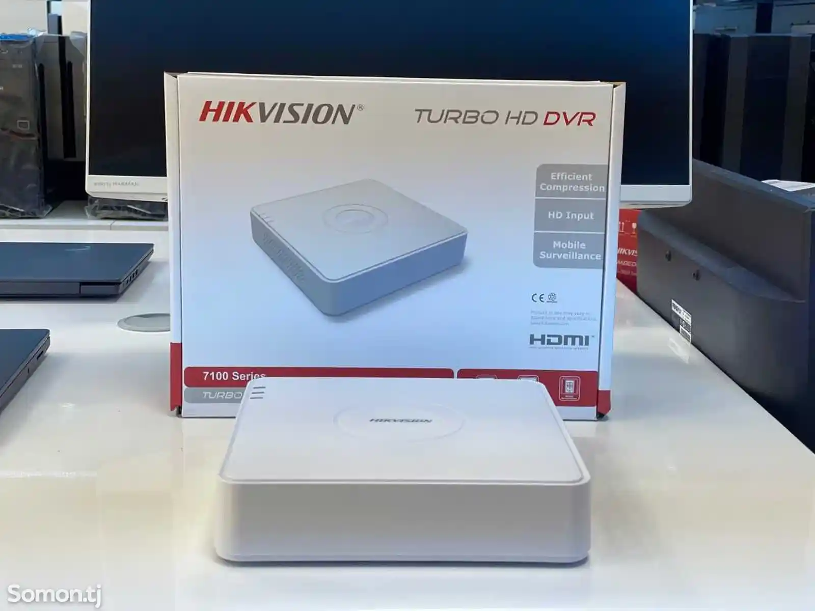 База Hikvision 4 порт DS 7104HGHI F1-1