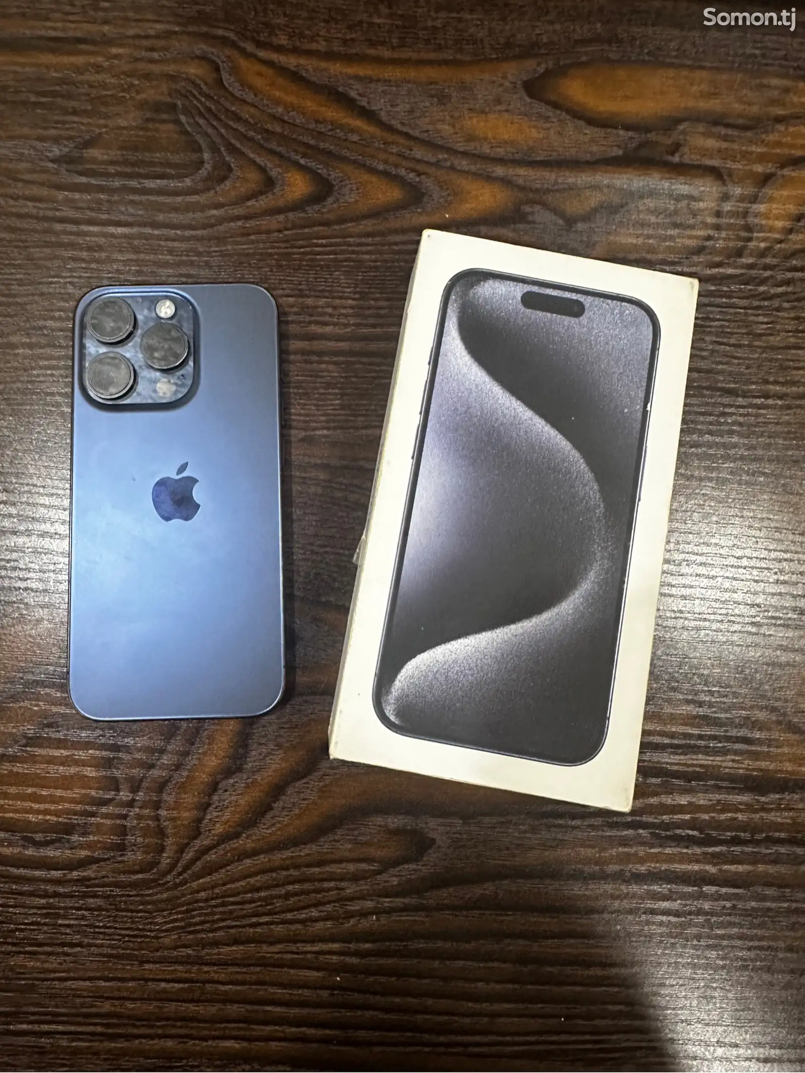 Apple iPhone 15 Pro, 128 gb, Blue Titanium-1