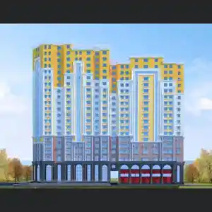 3-комн. квартира, 14 этаж, 135 м², сомони