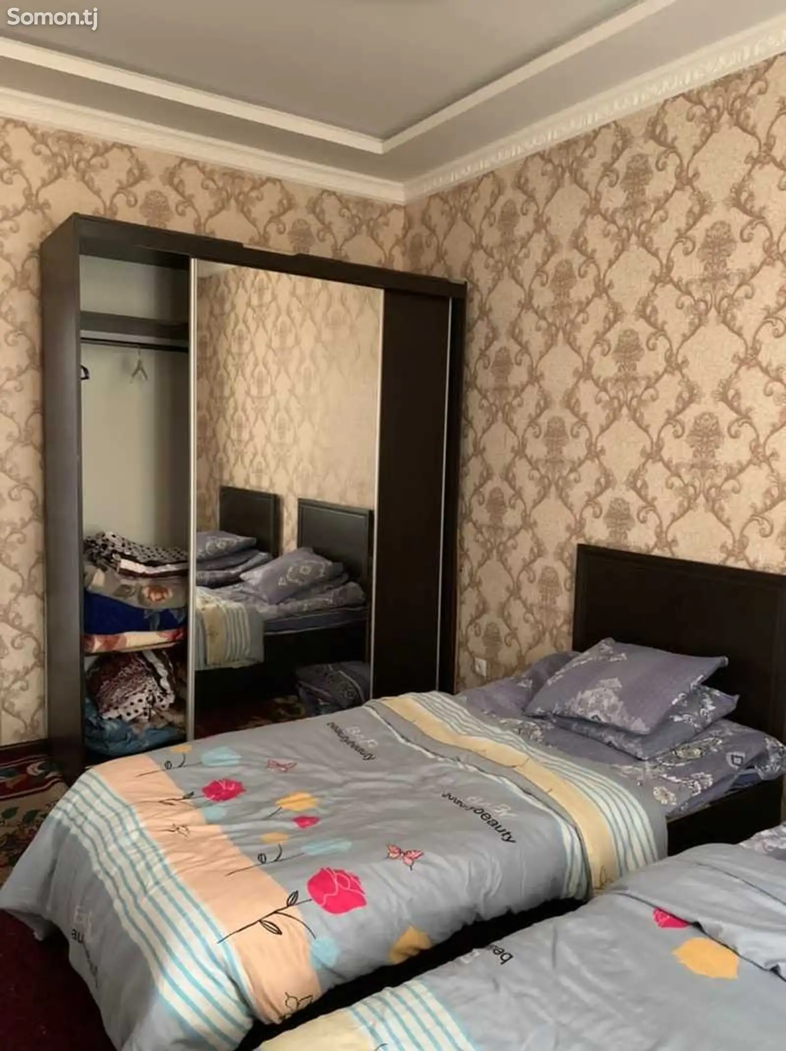 2-комн. квартира, 3 этаж, 60м², И. Сомони-1