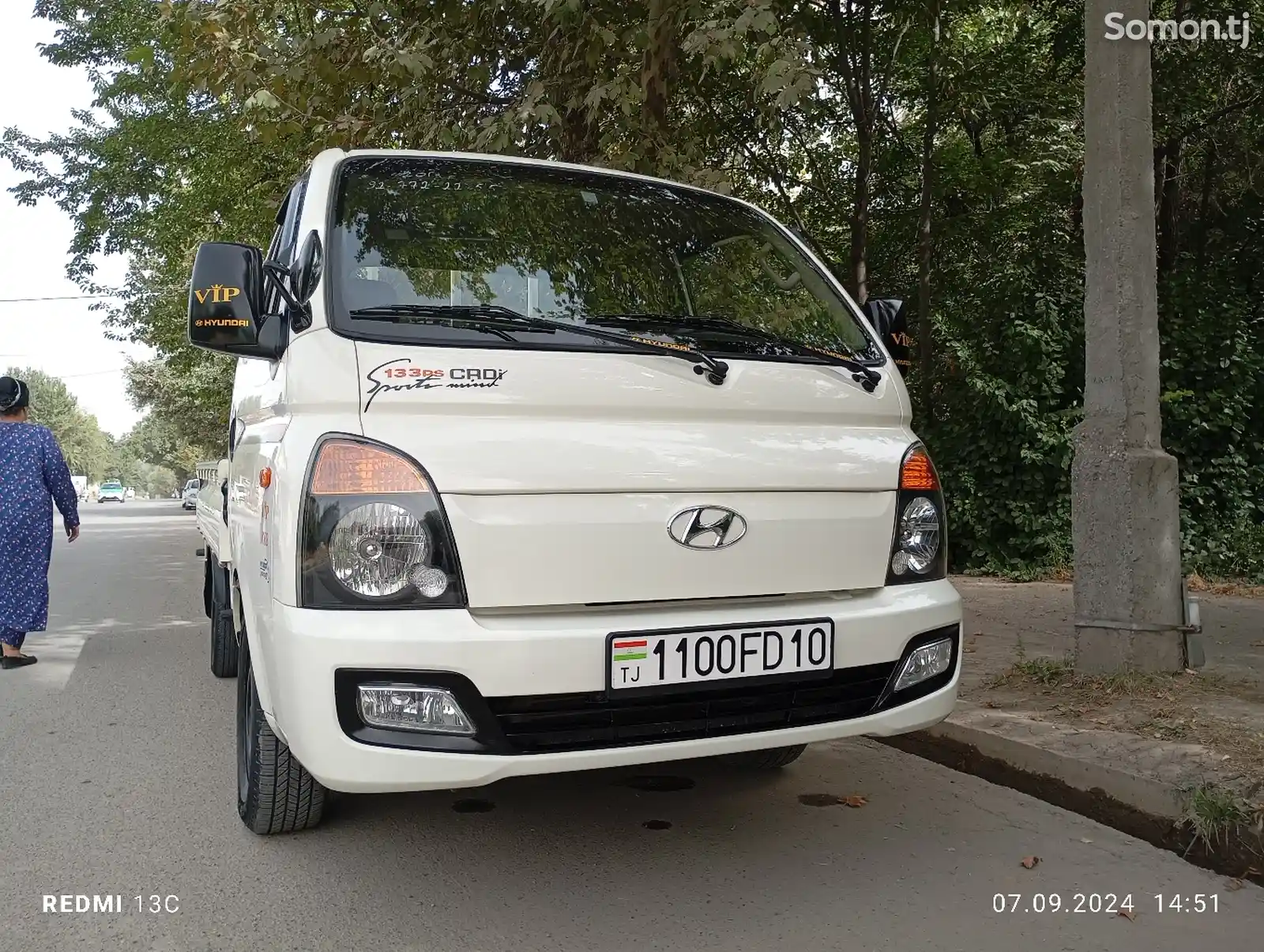 Бортовой автомобиль Hyundai Porter, 2013-1