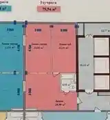 2-комн. квартира, 12 этаж, 80 м², Сино, 91 мкр-6