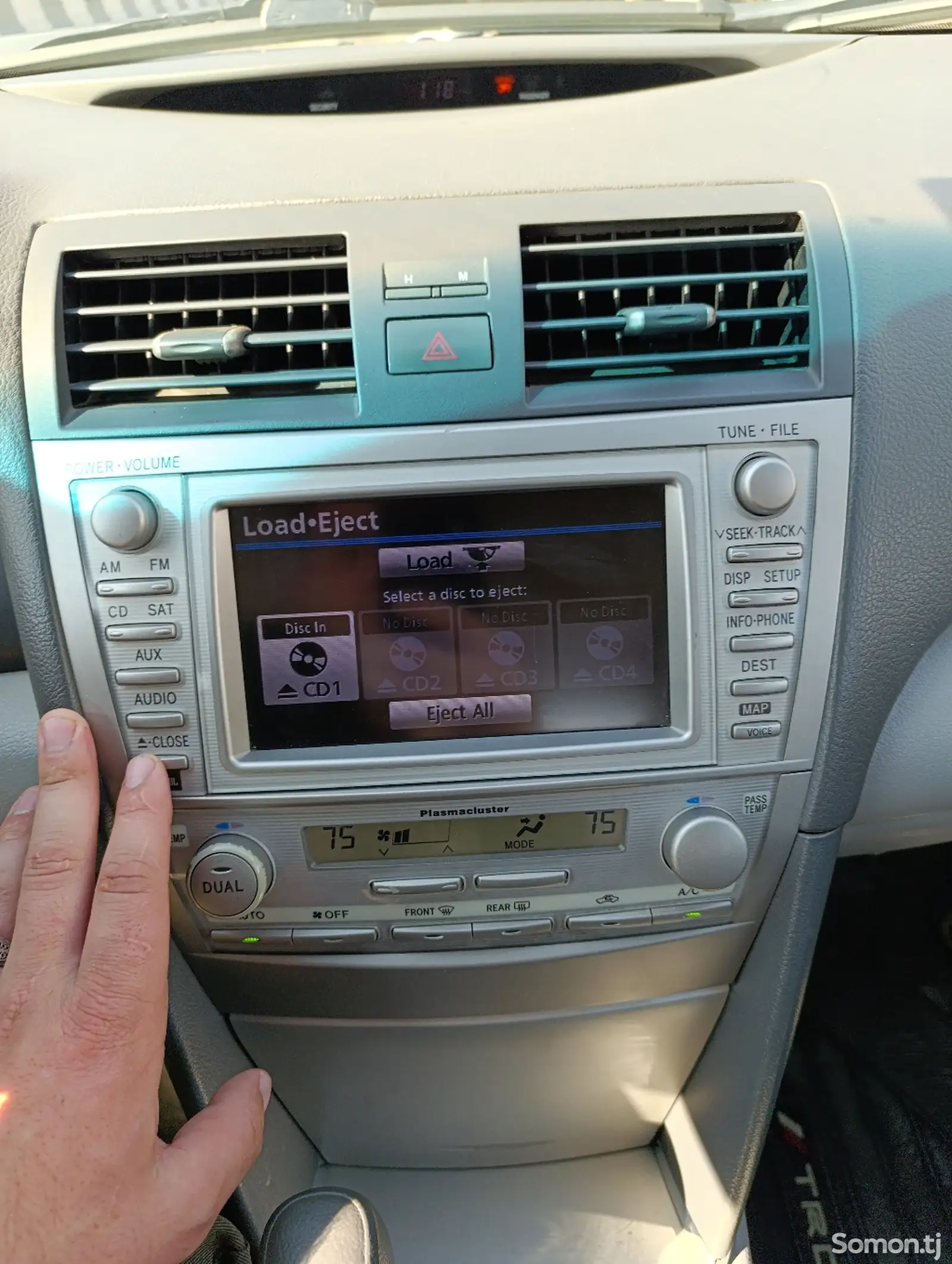 Монитор от Toyota Camry 2 JBL Bluetooth-1