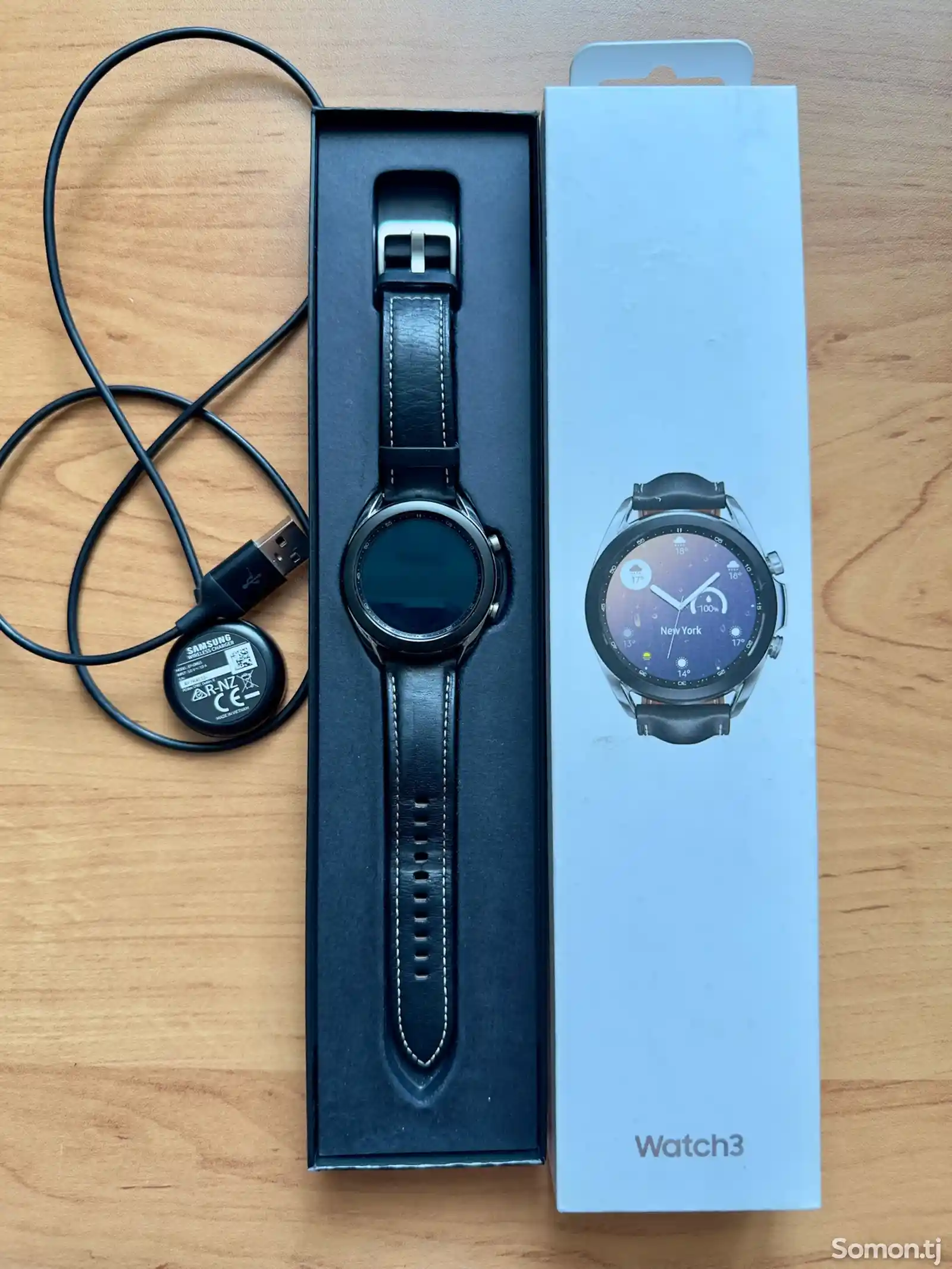 Смарт часы Samsung Galaxy Watch 3, 41мм черный-6