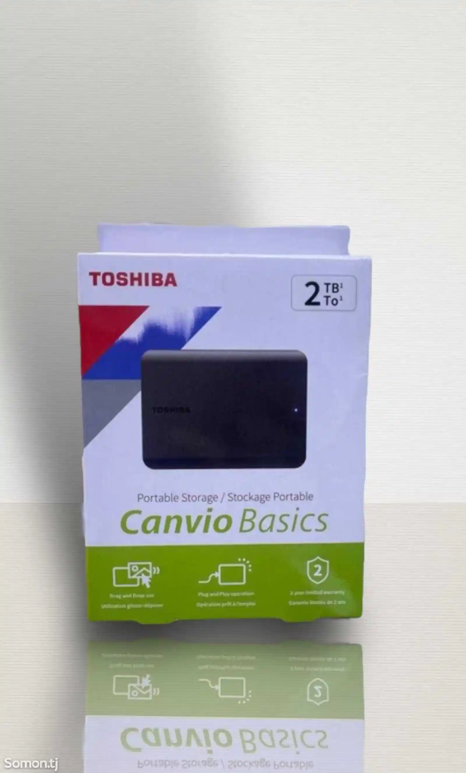 Внешний жесткий диск Toshiba 2Tb-1