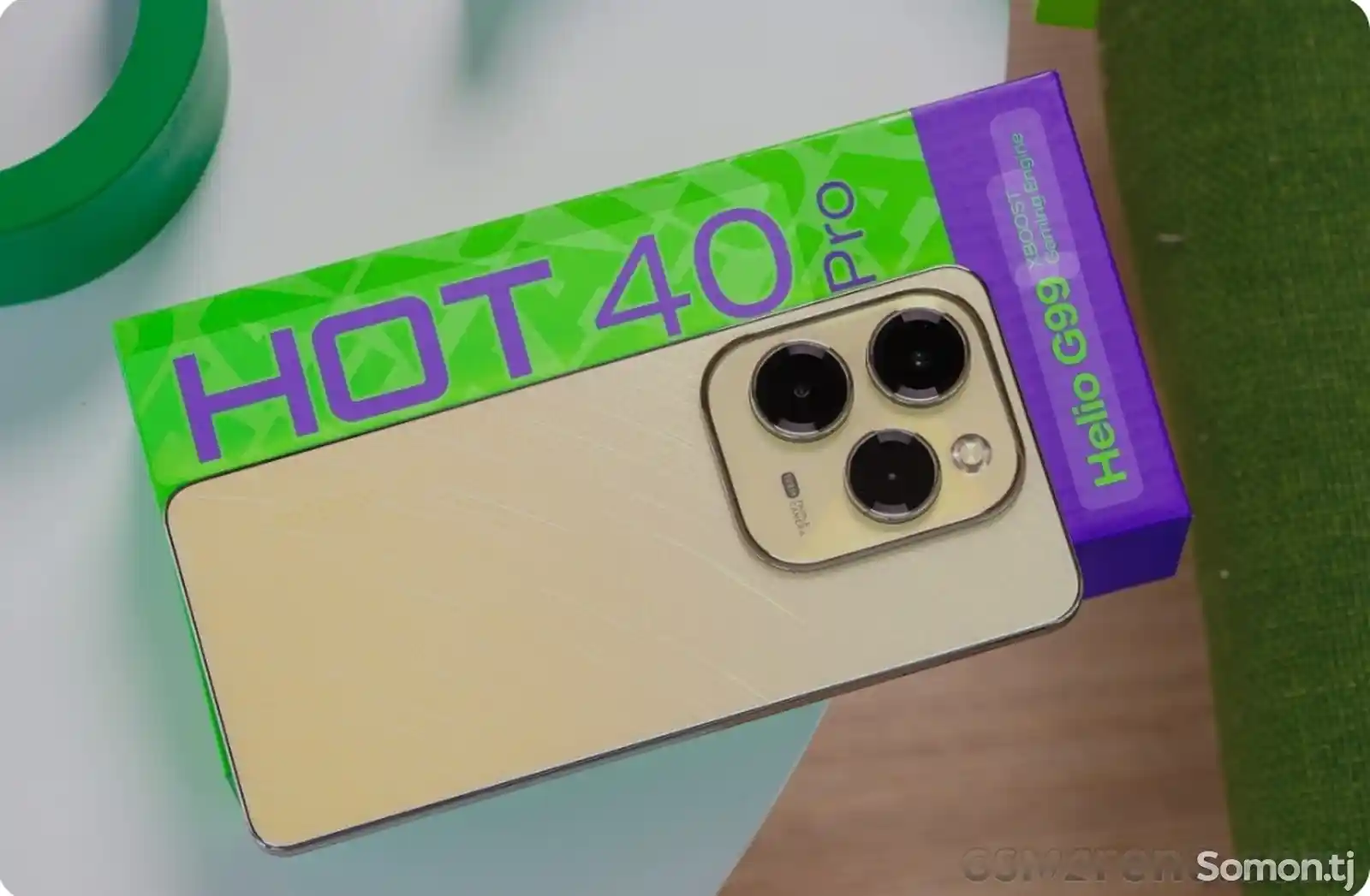 Infinix Hot 40Pro 16/256Gb Gold-1