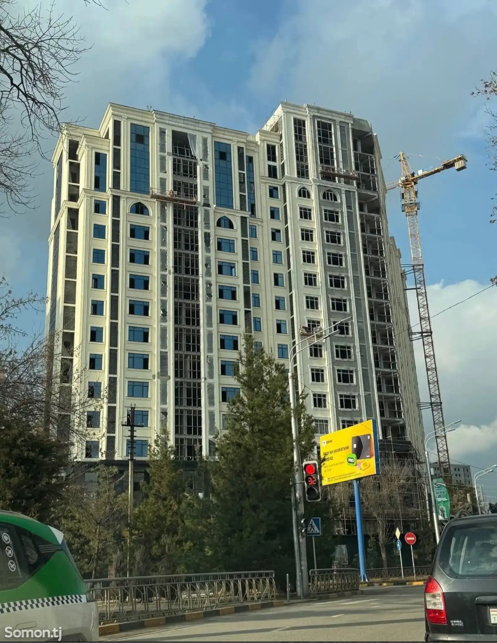 1-комн. квартира, 11 этаж, 103 м², Шохмансур-1