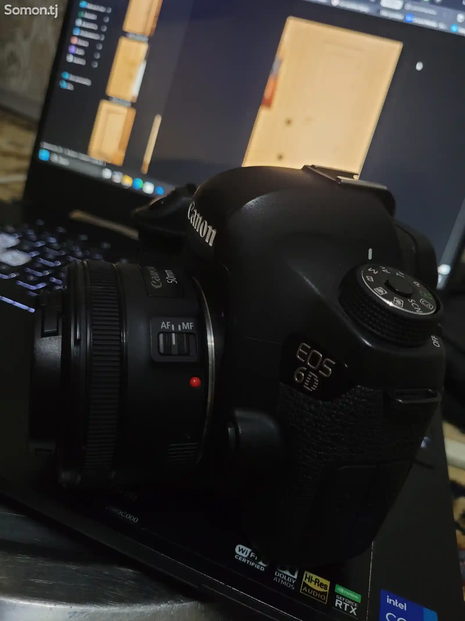 Фотоаппарат Canon 6d + EF LENS 50 MM 1.8 STM-1