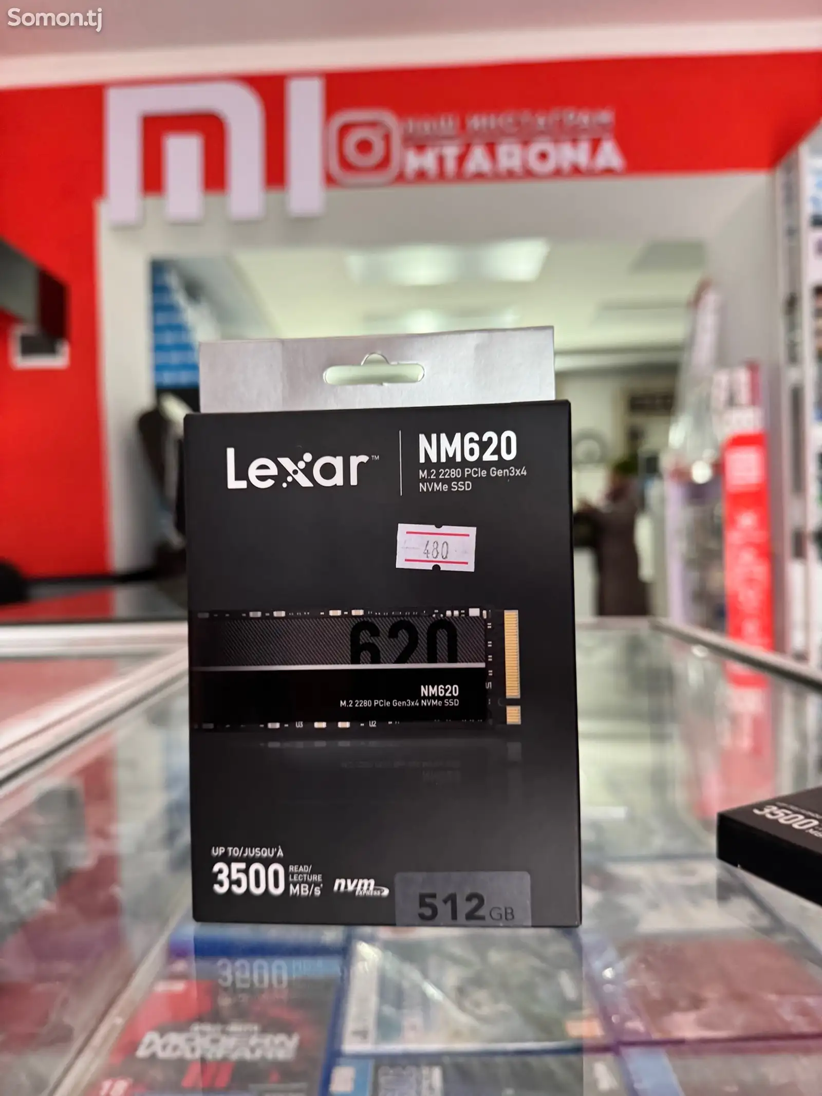 SSD Lexar NM620 512GB это высокоскоростной NVMe SSD-1