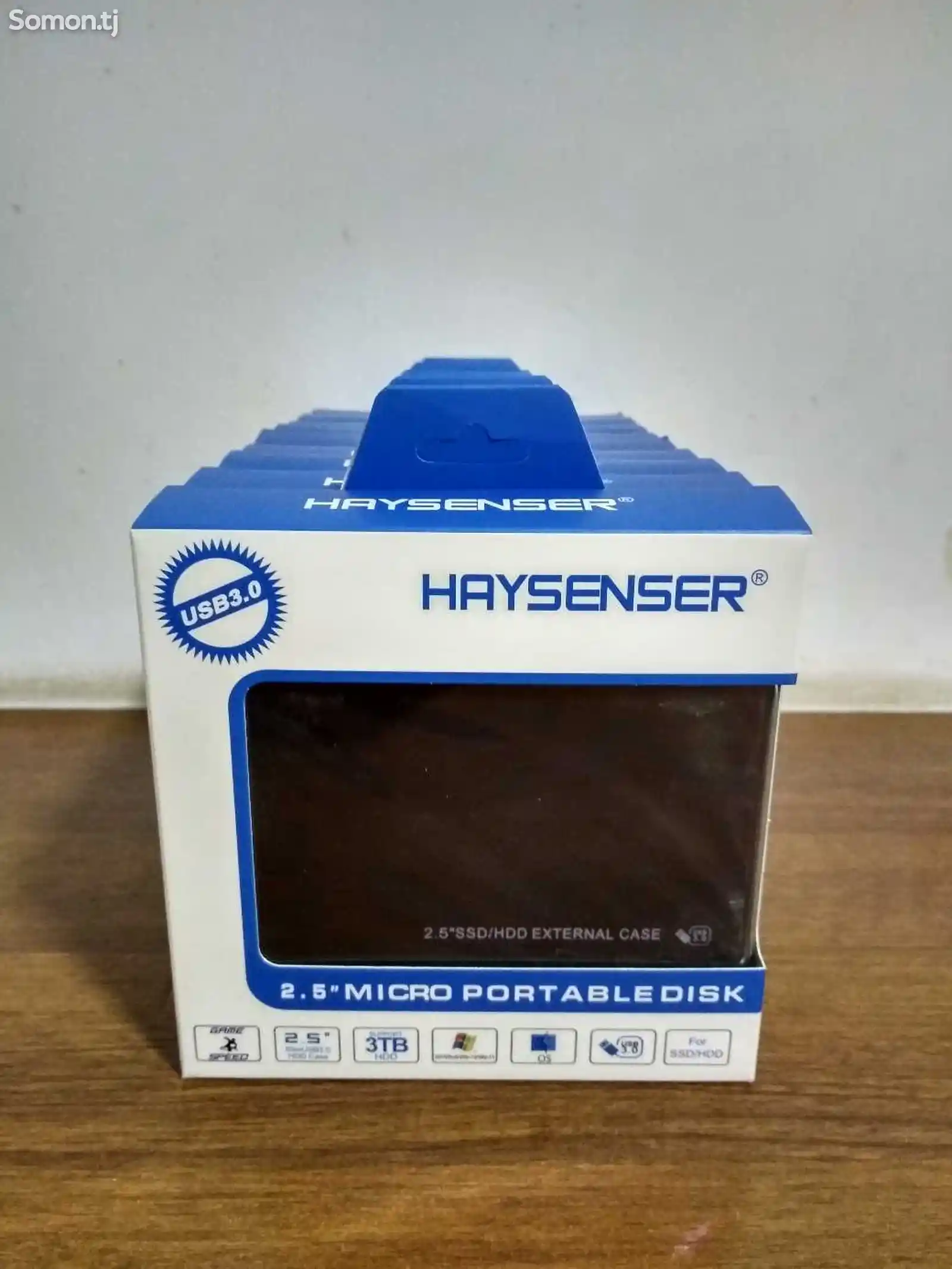 Внешний USB 3.0 жёсткий диск Haysenser 1Tb-3