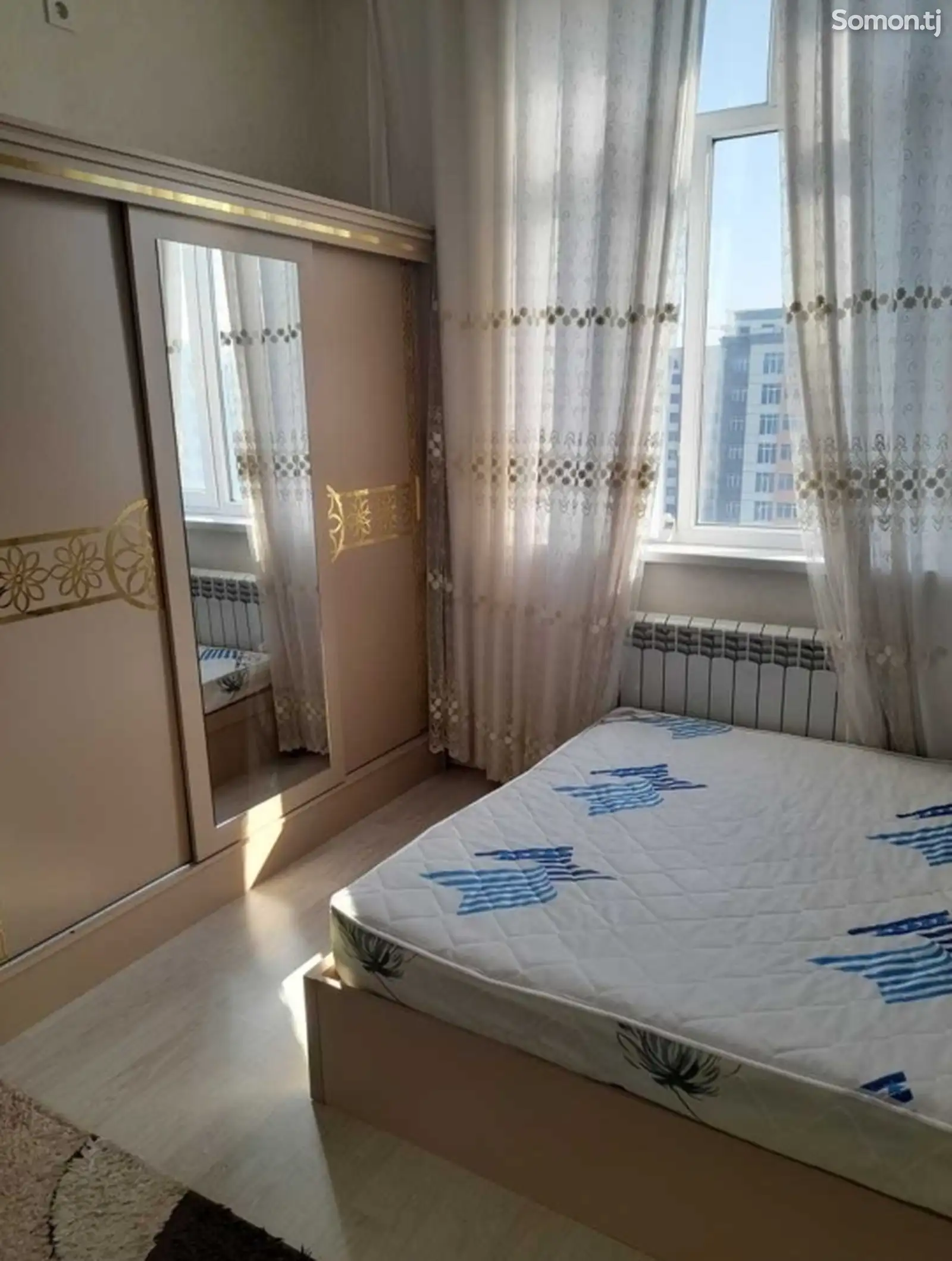 2-комн. квартира, 15 этаж, 56м², И.Сомони-1