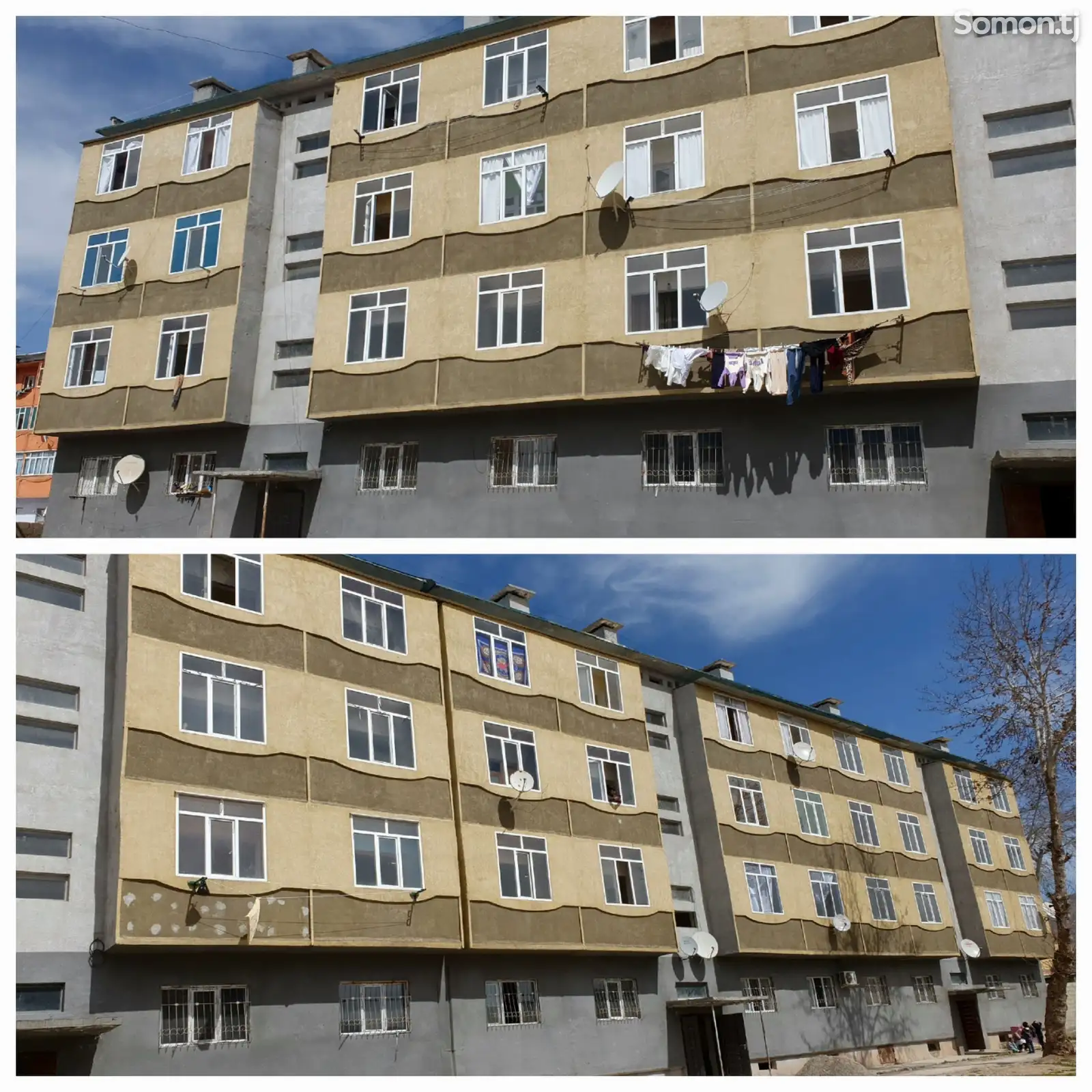 2-комн. квартира, 2 этаж, 54 м², ул.К.Курбонов-1