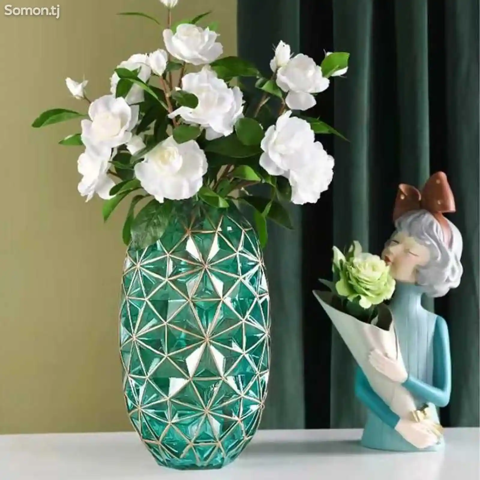 Скандинавская ваза для цветов 34 см-1