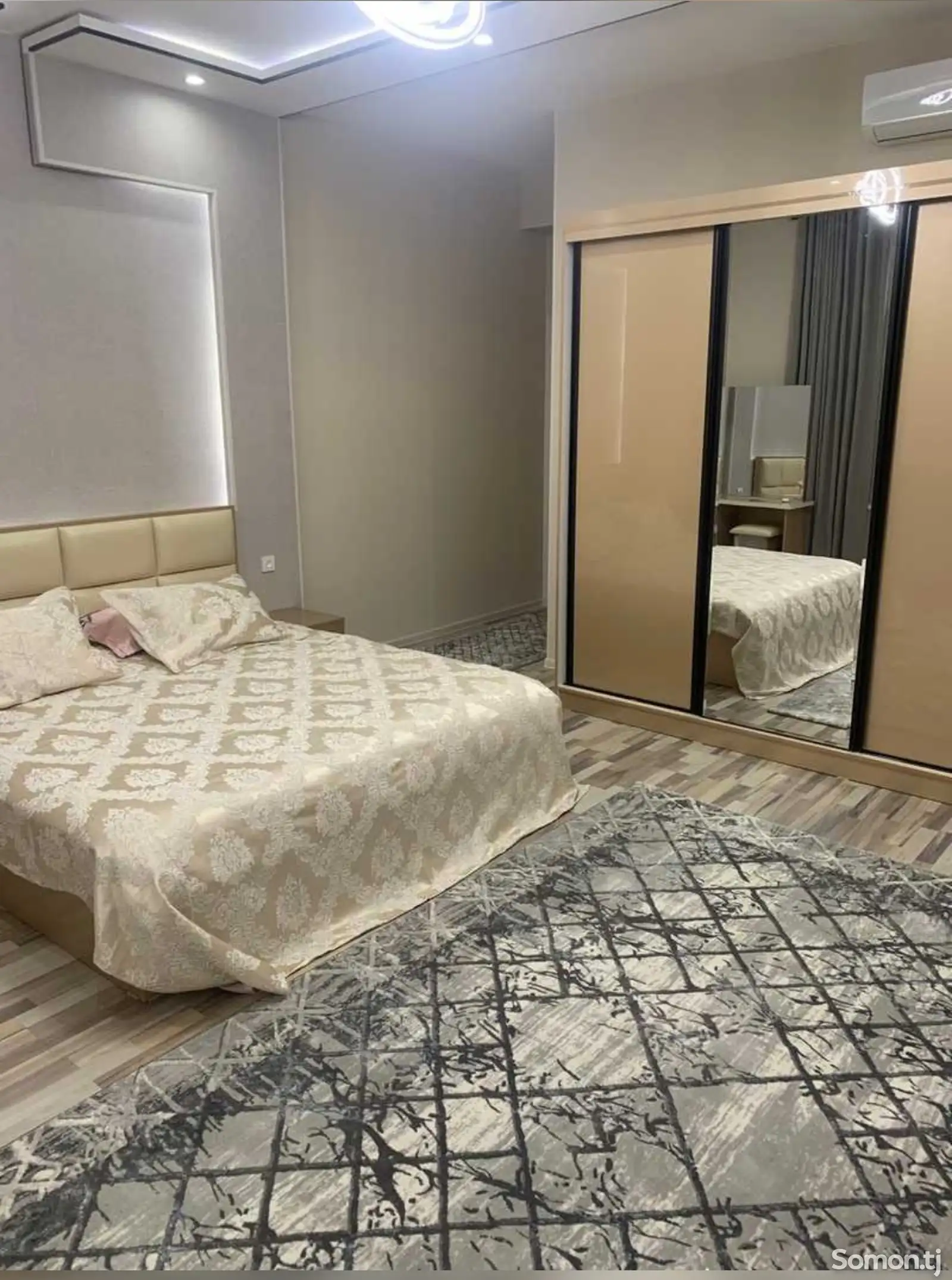 2-комн. квартира, 12 этаж, 120м², Сомони-1