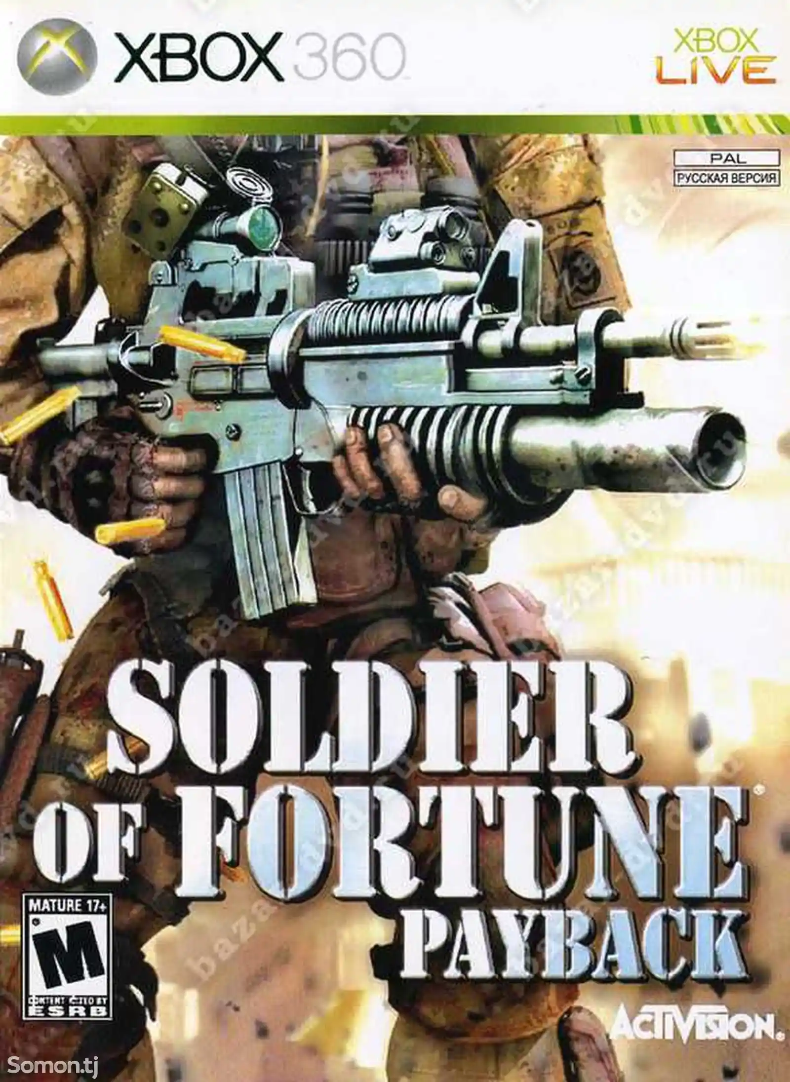 Игра Soldier of fortune payback для прошитых Xbox 360