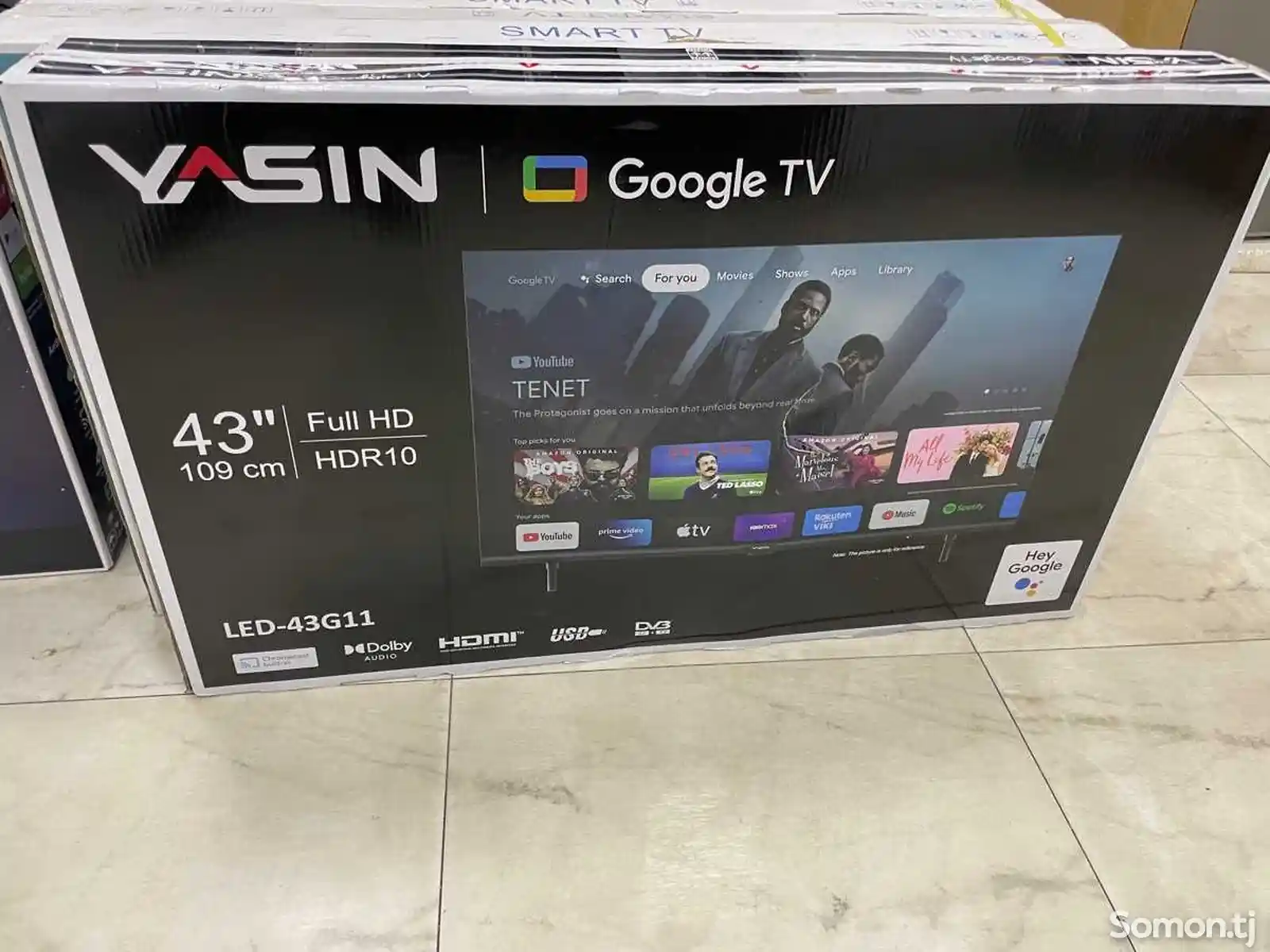 Телевизор Yasin 43 smart-1