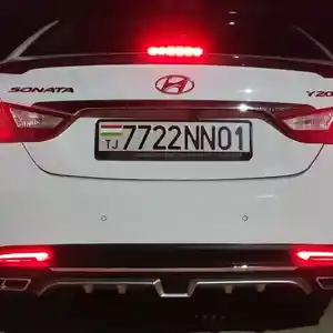 Светодиодный катафот на задний бампер Hyundai sonata