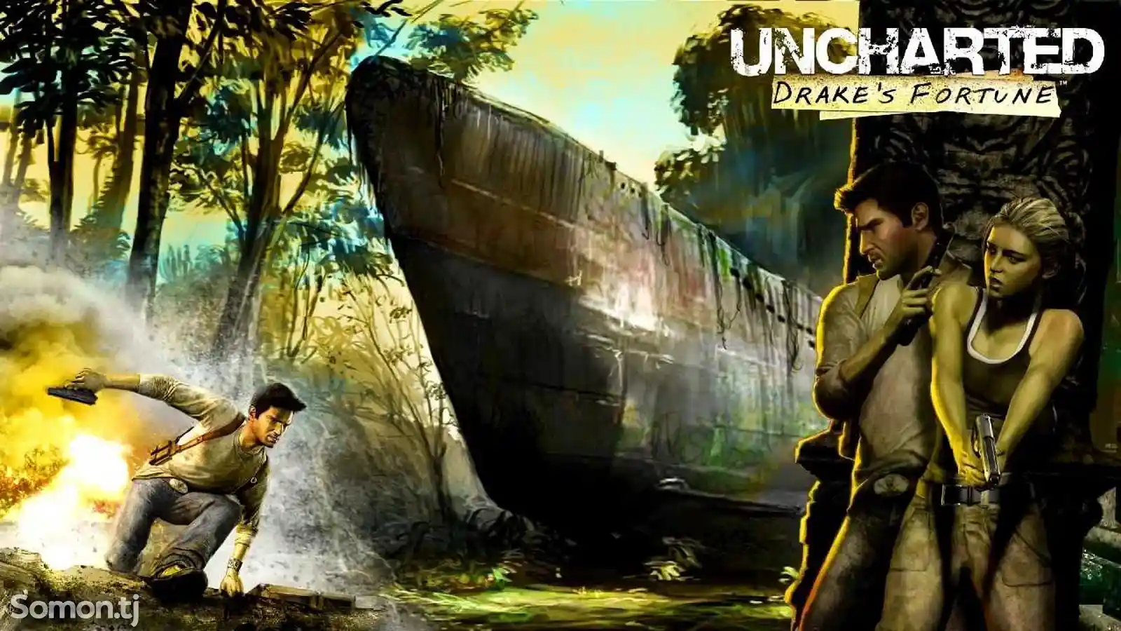 Игра Uncharted Натан Дрейк PS4-4